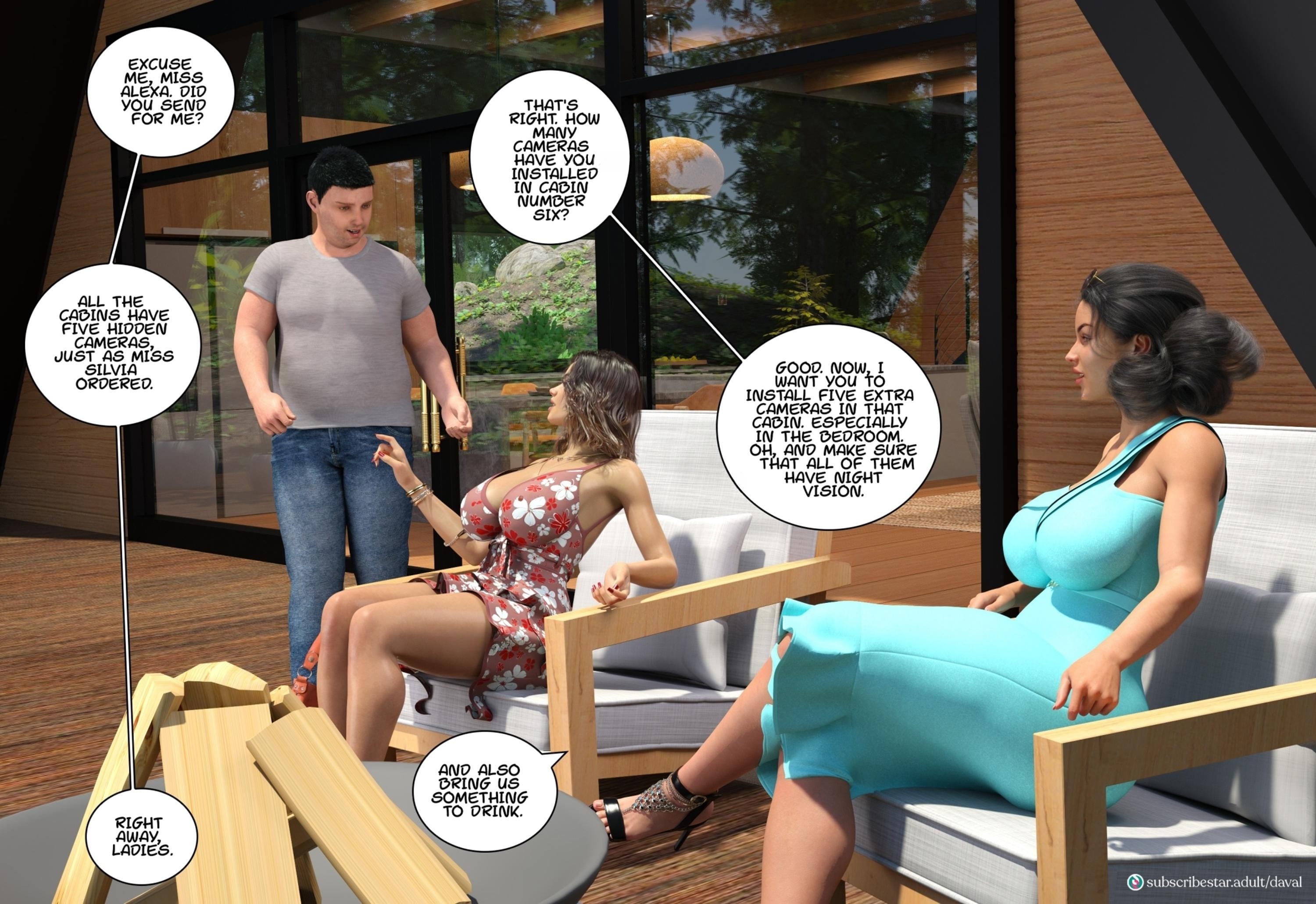 Immoral Desires [Daval3D] 14 . Immoral Desires - Chapter 14 [Daval3D] – page 55
