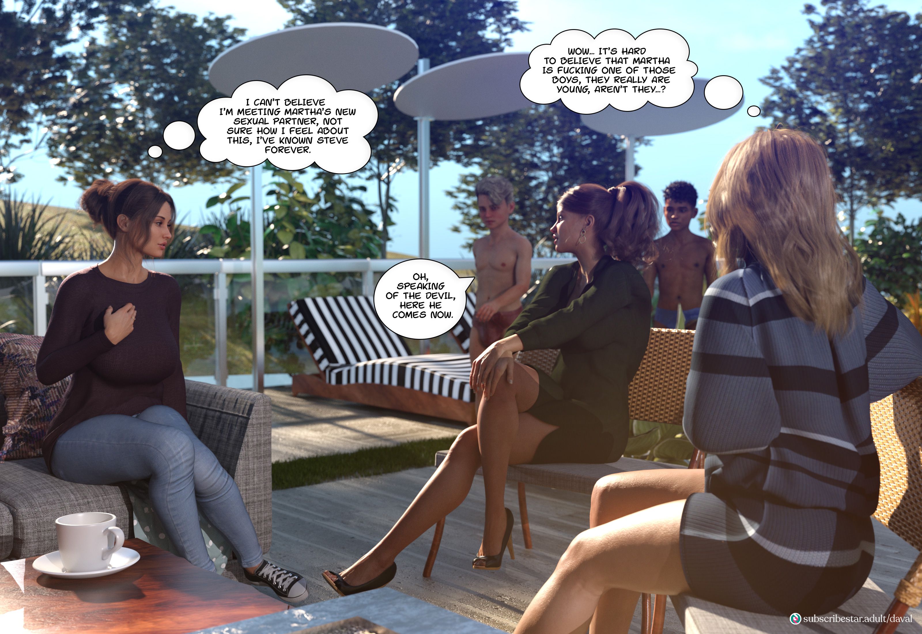 Immoral Desires [Daval3D] 1 . Immoral Desires - Chapter 1 [Daval3D] – page 13