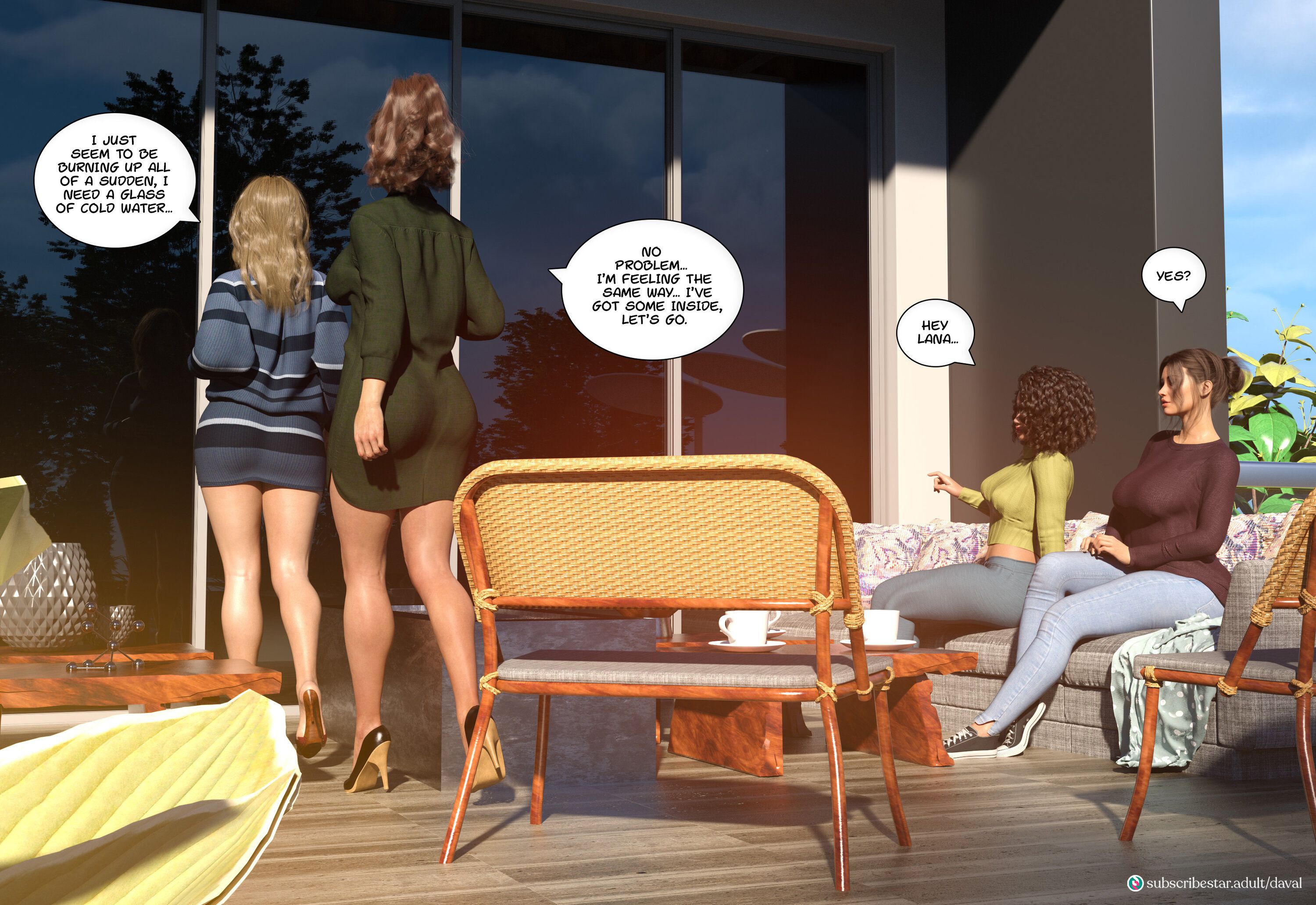 Immoral Desires [Daval3D] 1 . Immoral Desires - Chapter 1 [Daval3D] – page 20
