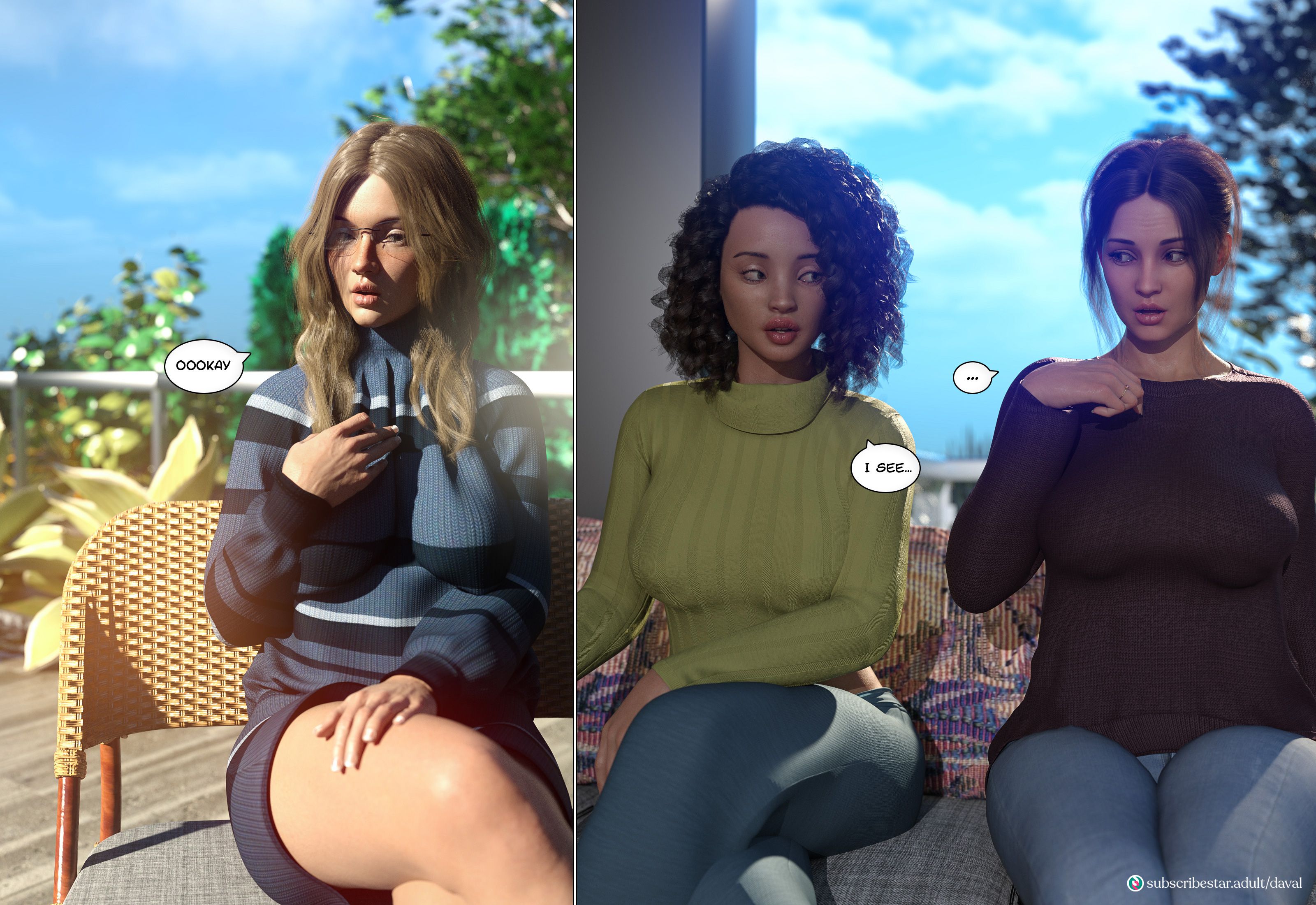 Immoral Desires [Daval3D] 1 . Immoral Desires - Chapter 1 [Daval3D] – page 3