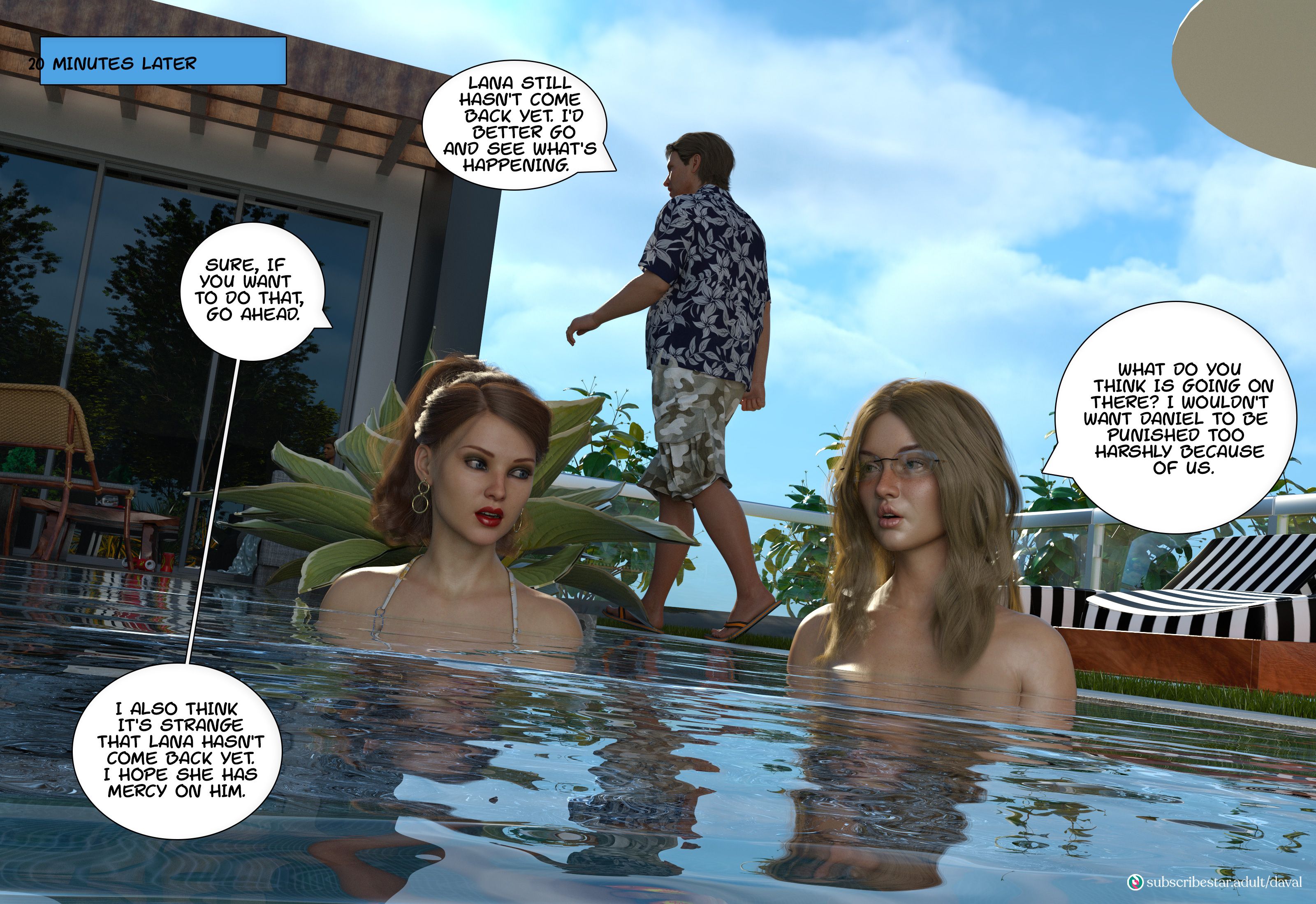 Immoral Desires [Daval3D] 8 . Immoral Desires - Chapter 8 [Daval3D] – page 57