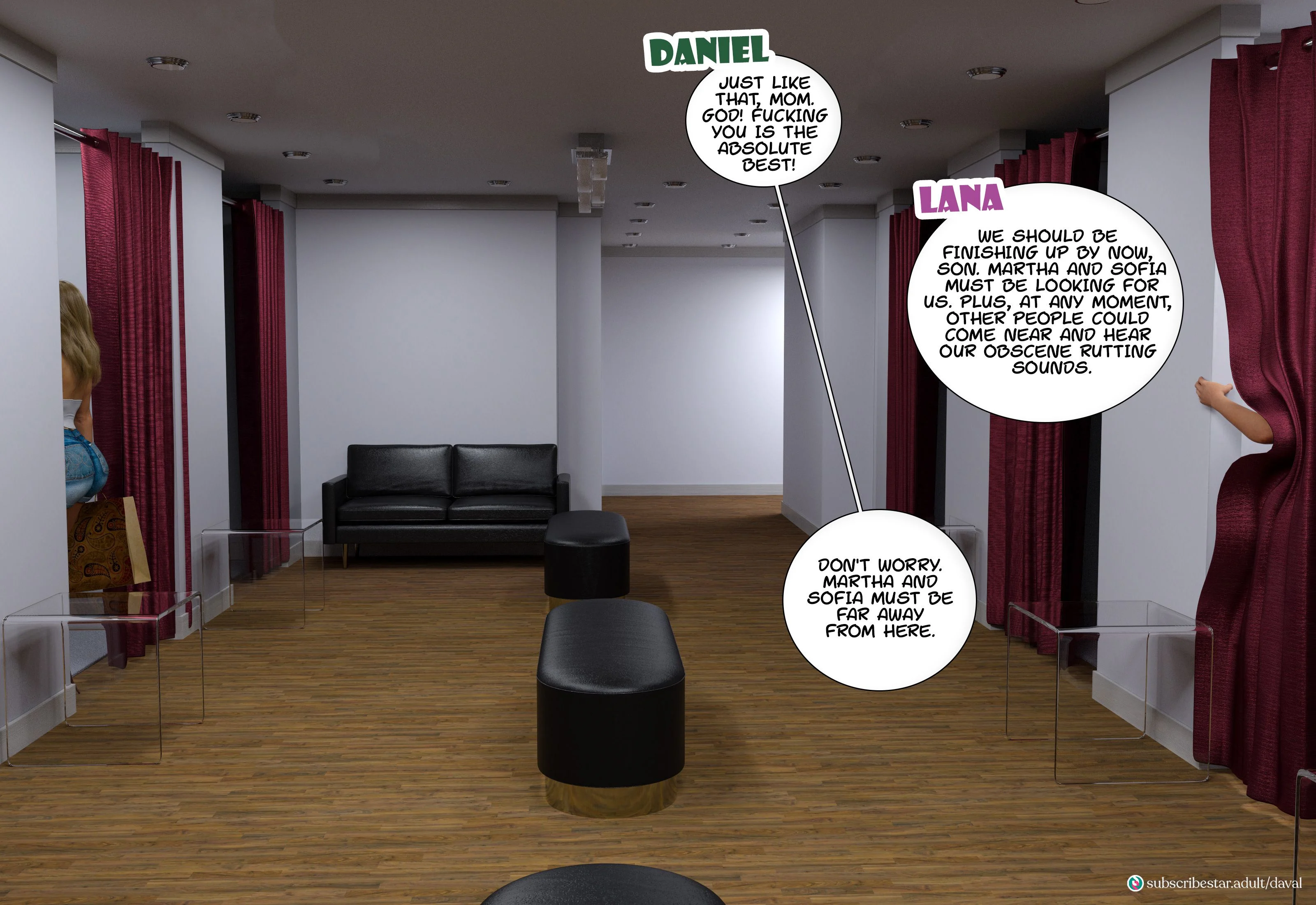Immoral Desires [Daval3D] 9 . Immoral Desires - Chapter 9 [Daval3D] – page 50