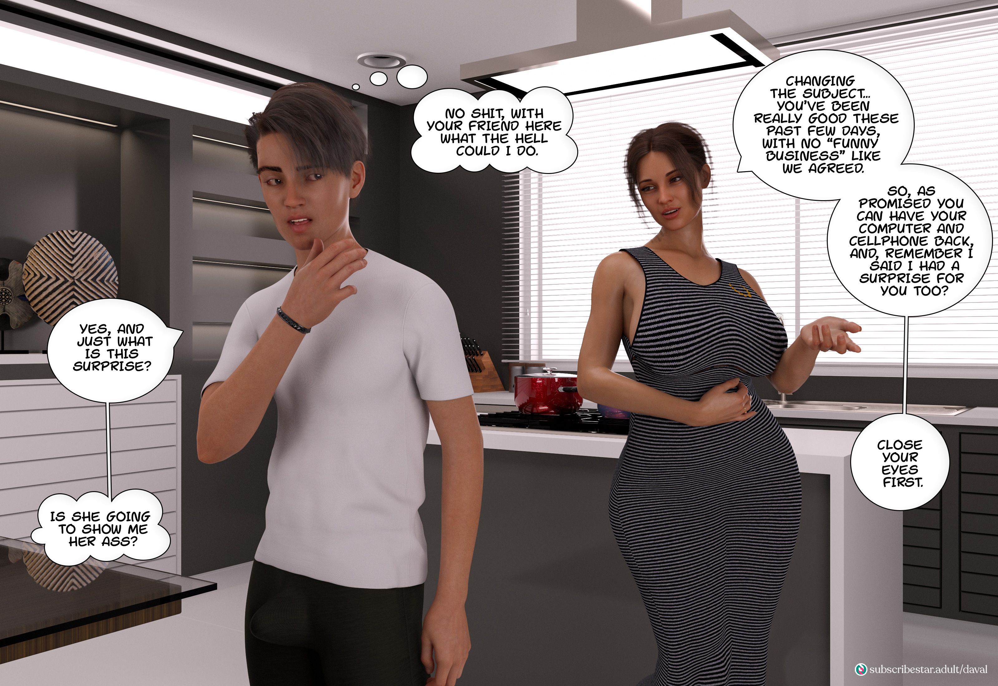 Immoral Desires [Daval3D] 3 . Immoral Desires - Chapter 3 [Daval3D] – page 38