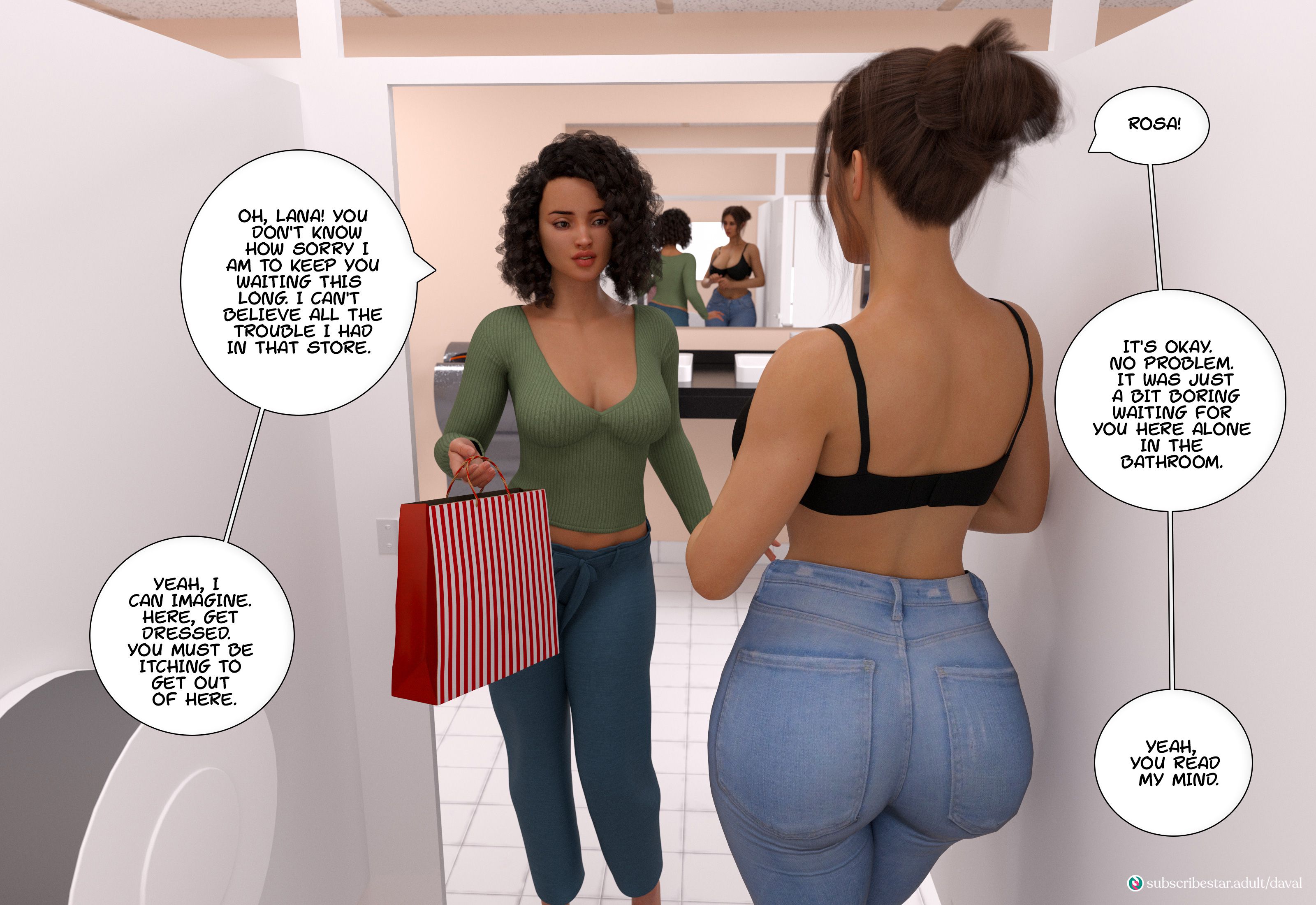 Immoral Desires [Daval3D] 5 . Immoral Desires - Chapter 5 [Daval3D] – page 135