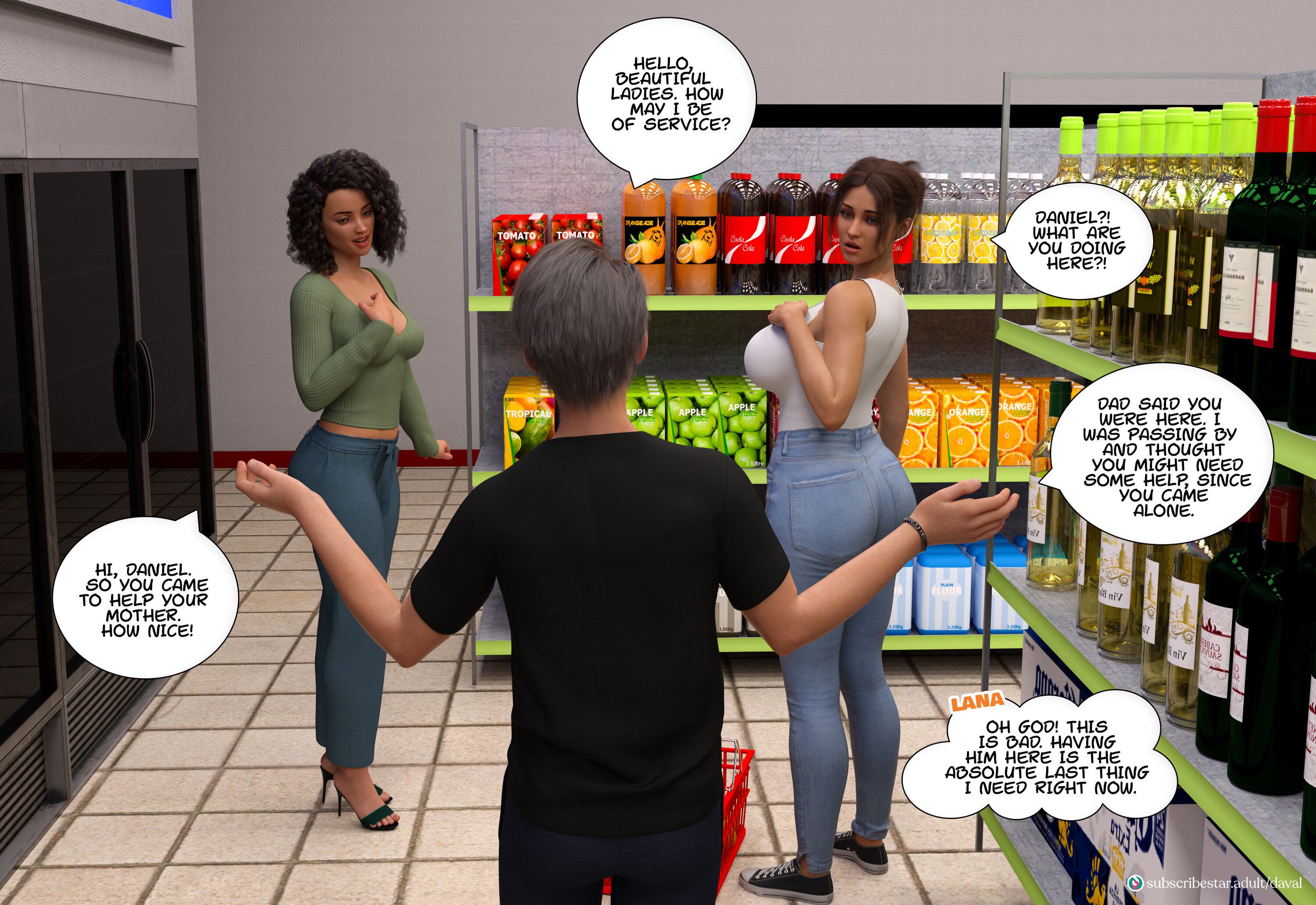 Immoral Desires [Daval3D] 5 . Immoral Desires - Chapter 5 [Daval3D] – page 19