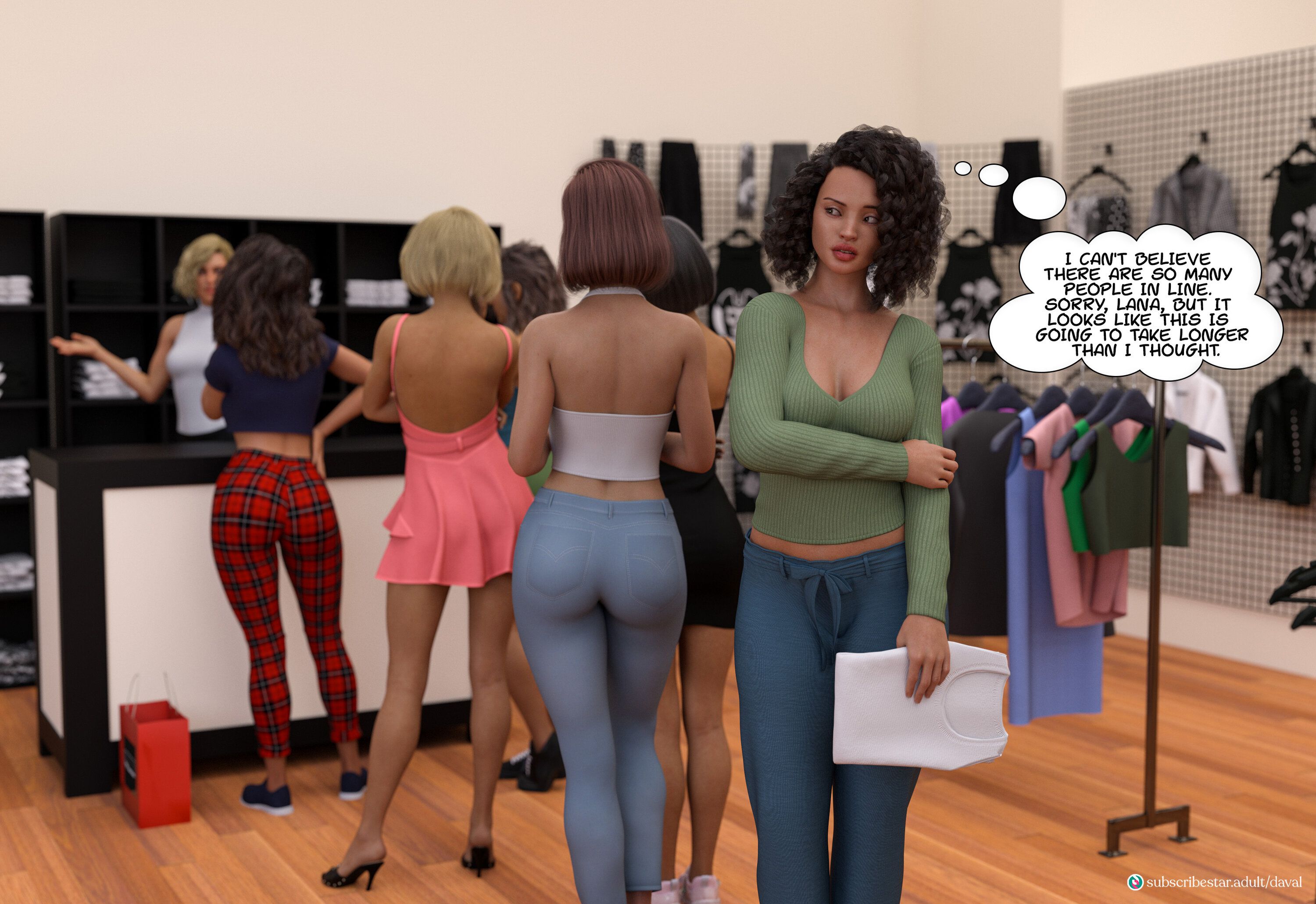 Immoral Desires [Daval3D] 5 . Immoral Desires - Chapter 5 [Daval3D] – page 61