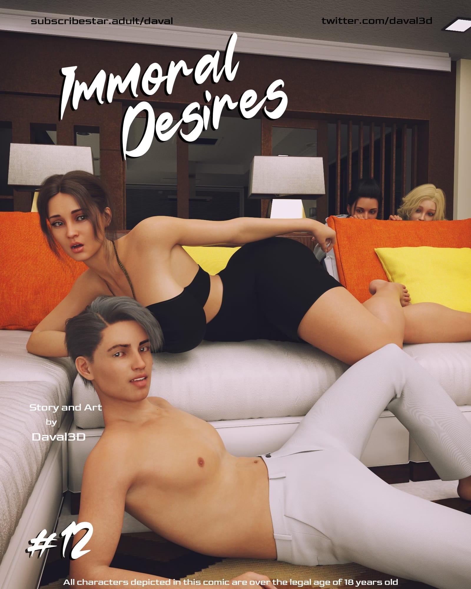 Immoral Desires [Daval3D] 12 . Immoral Desires - Chapter 12 [Daval3D] – page 1