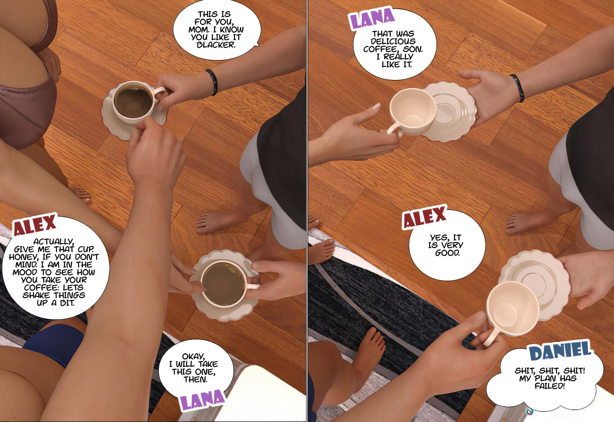 Immoral Desires [Daval3D] 12 . Immoral Desires - Chapter 12 [Daval3D] – page 9
