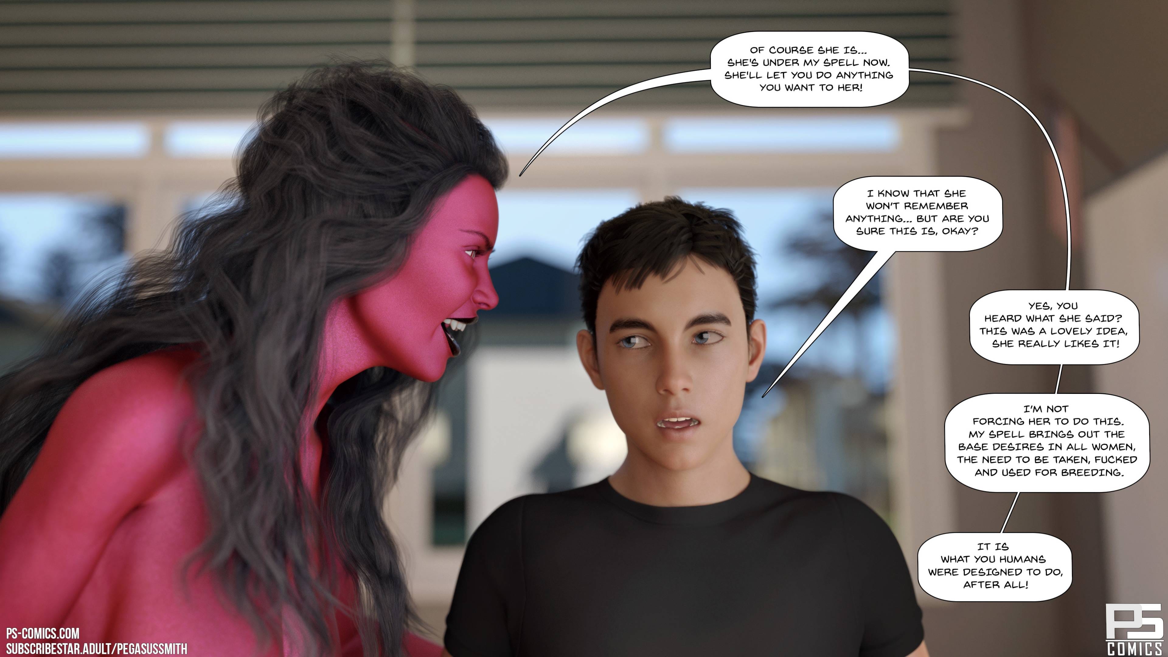 Curse Of The Succubus [Pegasus Smith] 2 . Curse Of The Succubus - Chapter 2 [Pegasus Smith] – page 64
