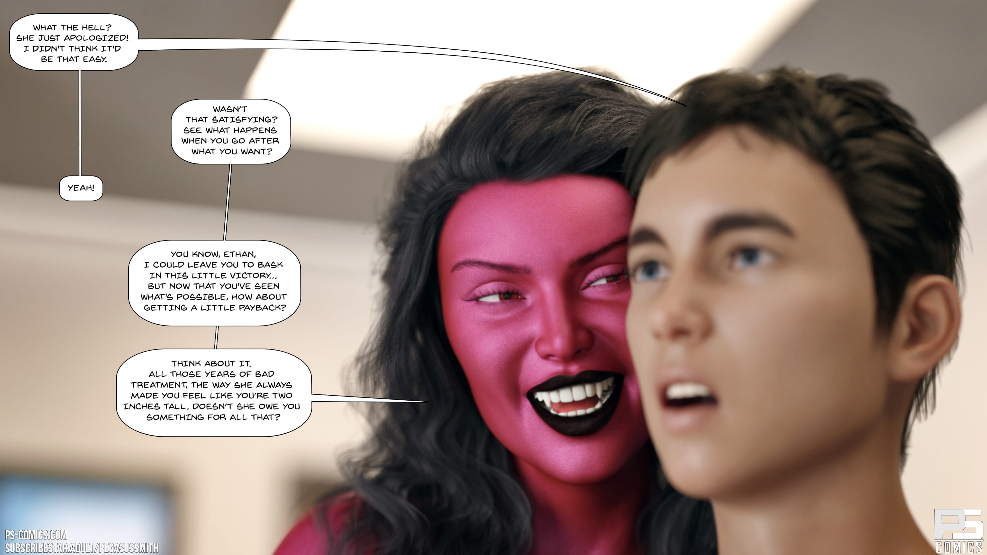 Curse Of The Succubus [Pegasus Smith] 3-4 . Curse Of The Succubus - Chapter 3-4 [Pegasus Smith] – page 12