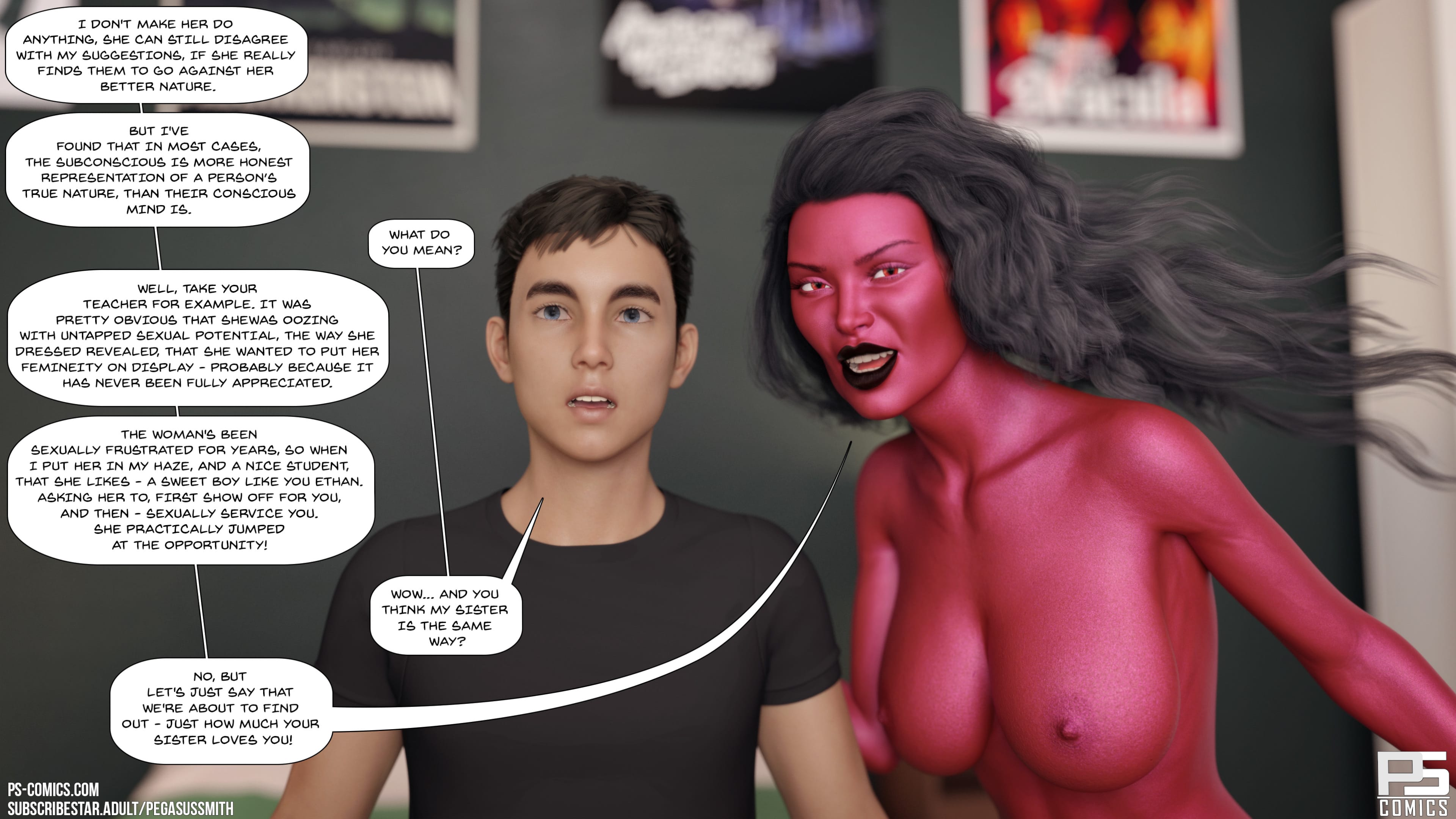 Curse Of The Succubus [Pegasus Smith] 3-4 . Curse Of The Succubus - Chapter 3-4 [Pegasus Smith] – page 16