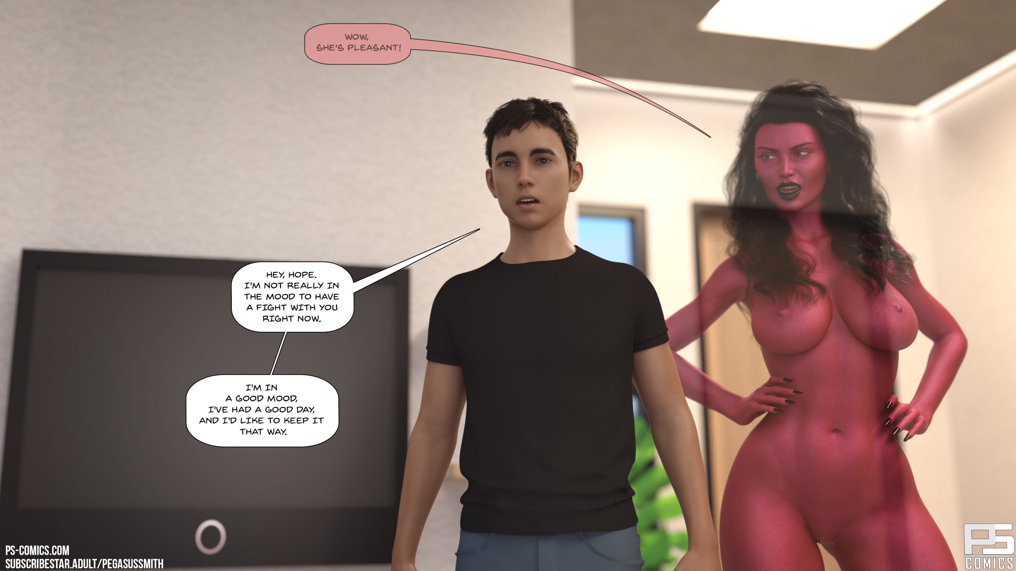 Curse Of The Succubus [Pegasus Smith] 3-4 . Curse Of The Succubus - Chapter 3-4 [Pegasus Smith] – page 4