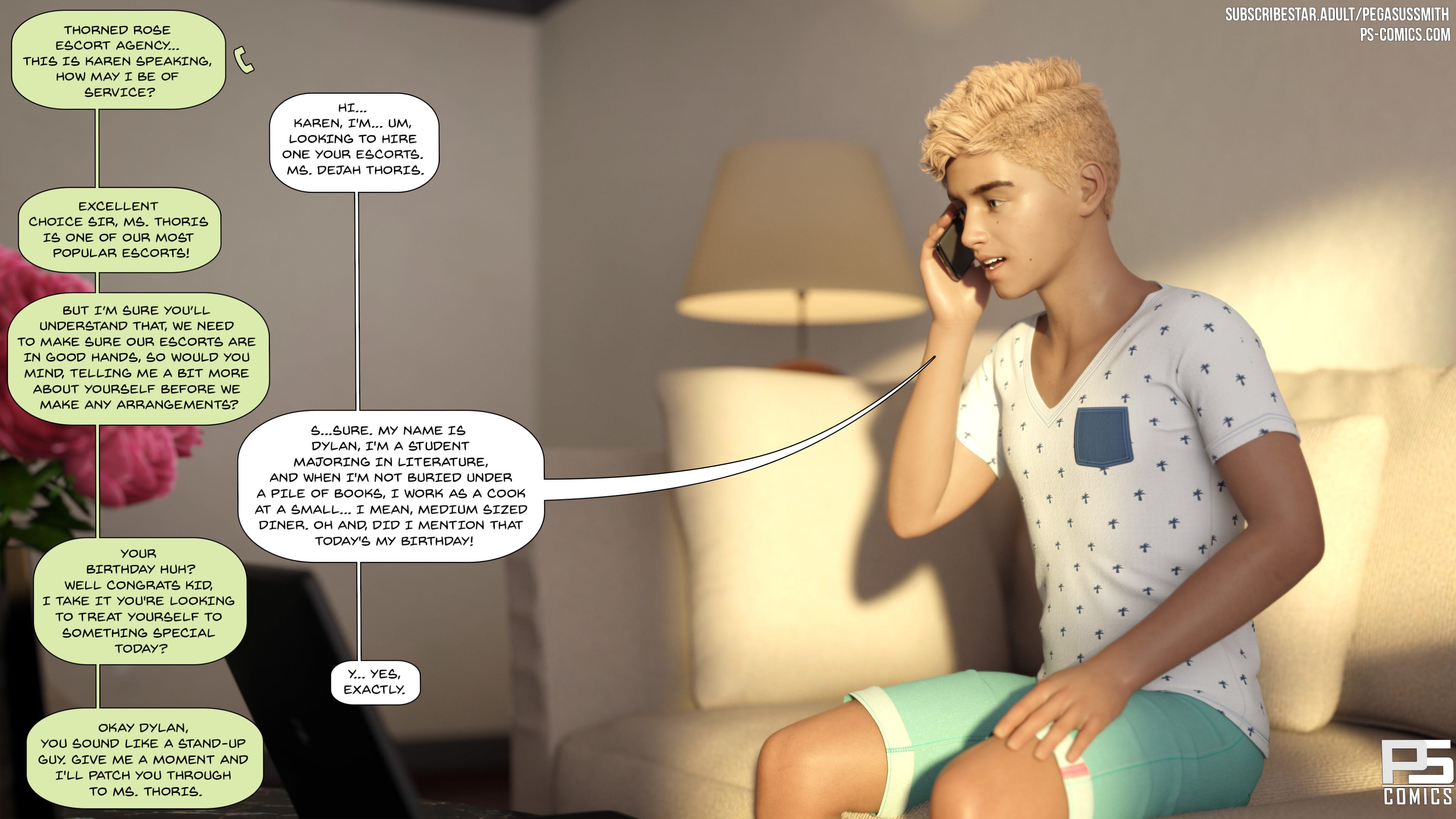 Au Naturel The Escort - Bonus Story - Chapter 22.5 – page 9