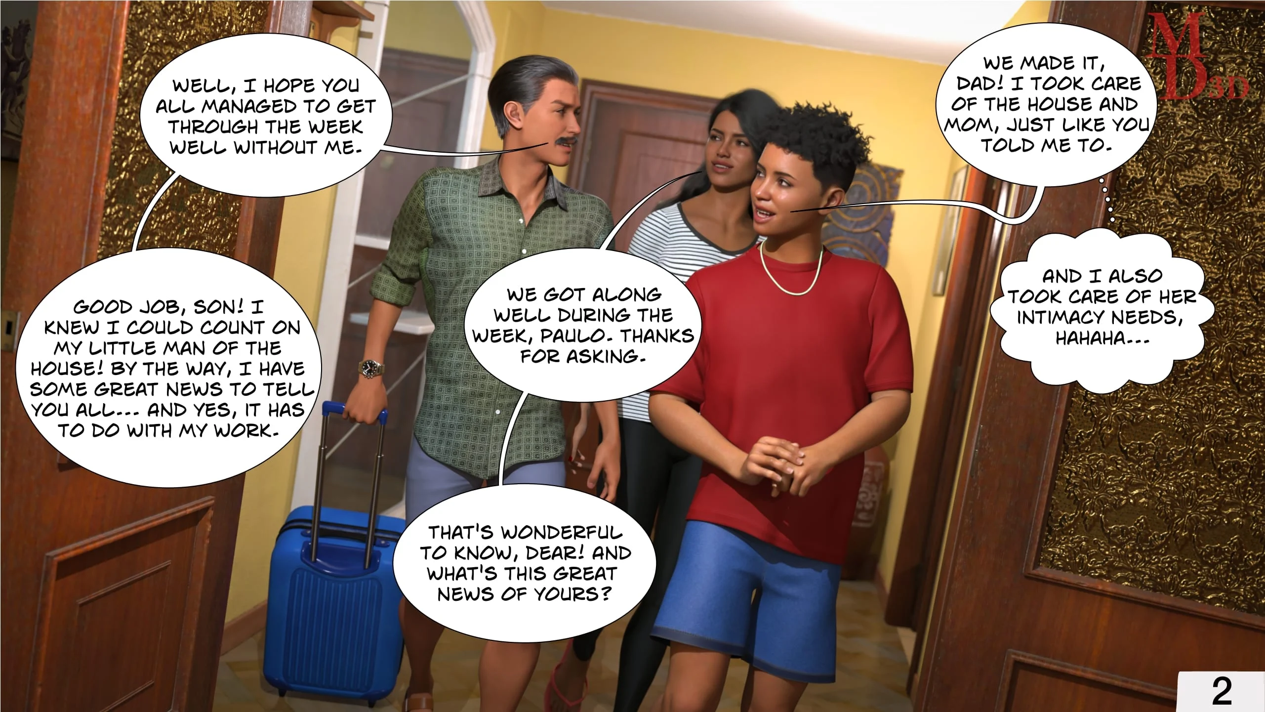 Forbidden Love Chapter 3 – page 4