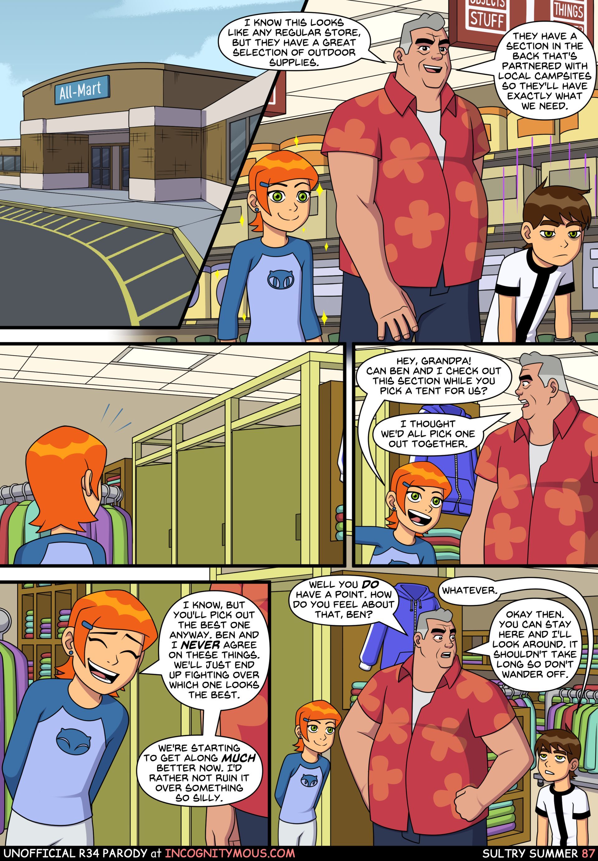 Sultry Summer (Ben 10) [Incognitymous] 1 . Sultry Summer  - Chapter 1 (Ben 10) [Incognitymous] – page 88