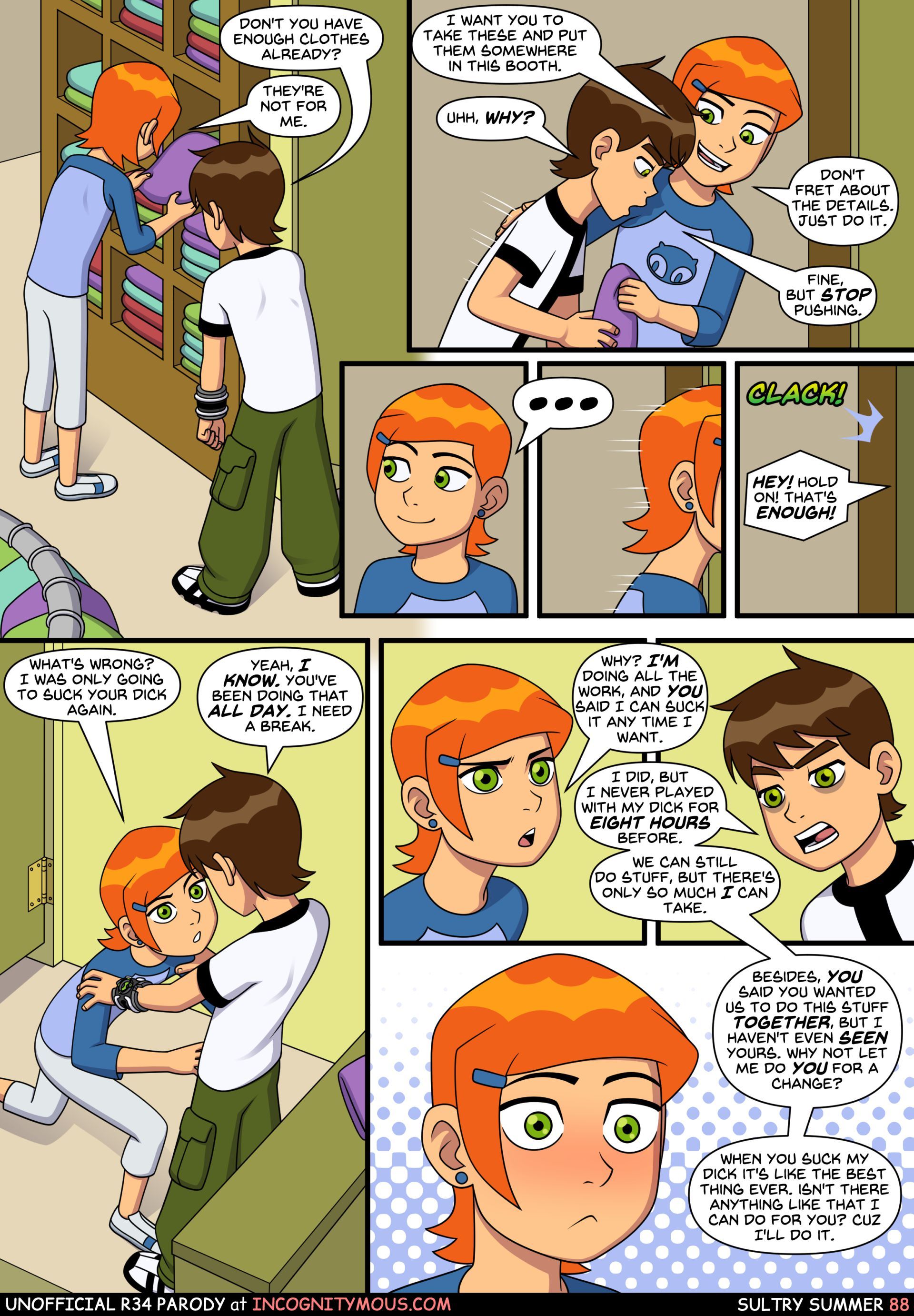 Sultry Summer (Ben 10) [Incognitymous] 1 . Sultry Summer  - Chapter 1 (Ben 10) [Incognitymous] – page 89