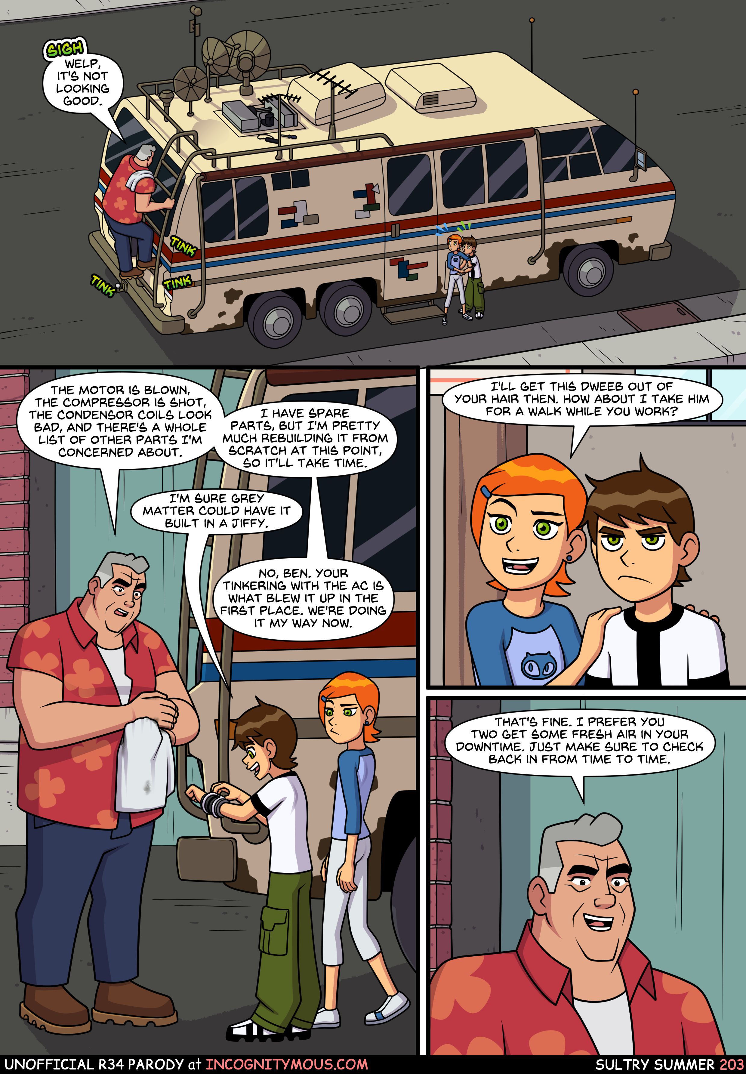 Sultry Summer (Ben 10) [Incognitymous] 4 . Sultry Summer - Chapter 4 (Ben 10) [Incognitymous] – page 1