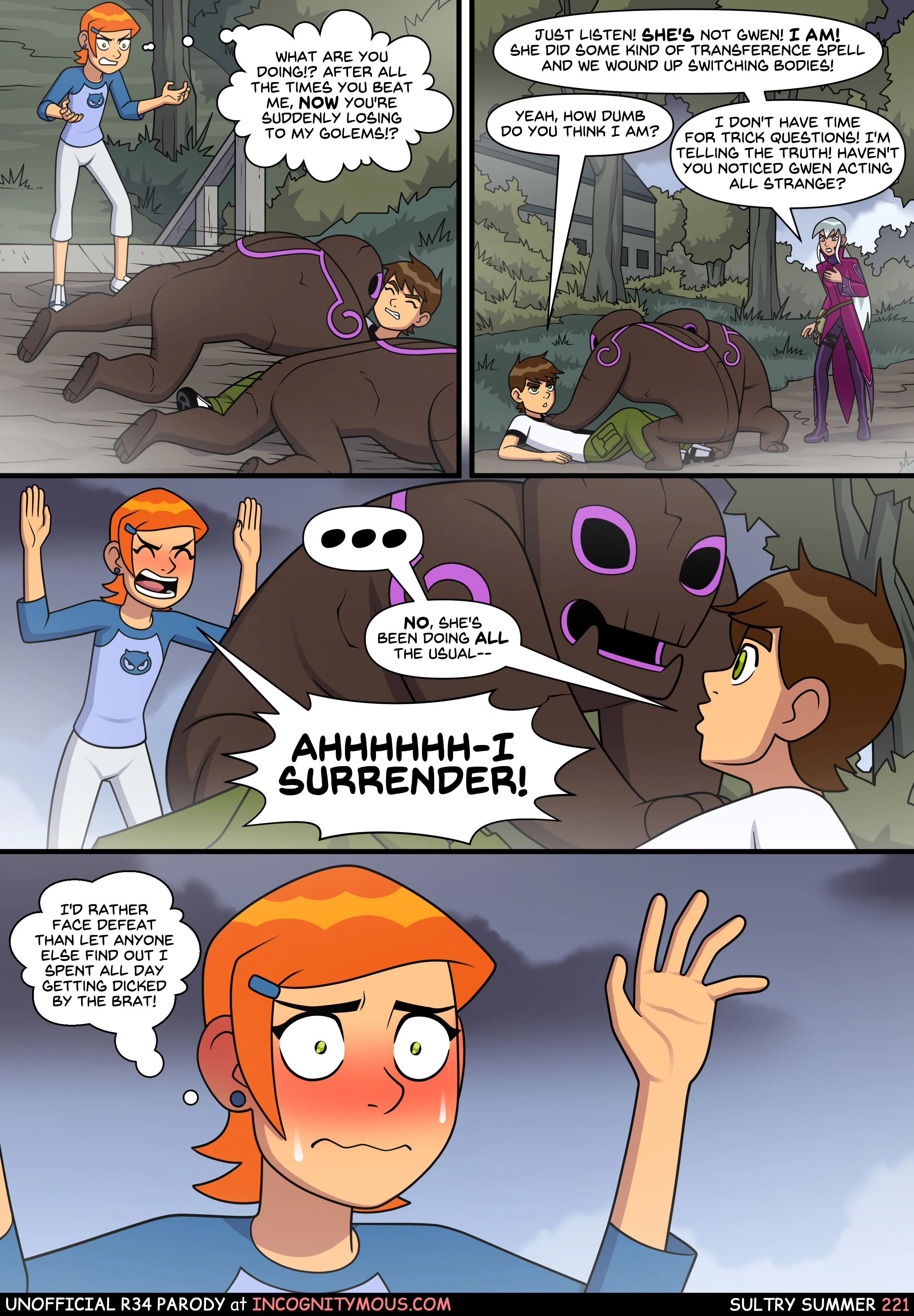 Sultry Summer (Ben 10) [Incognitymous] 4 . Sultry Summer - Chapter 4 (Ben 10) [Incognitymous] – page 19