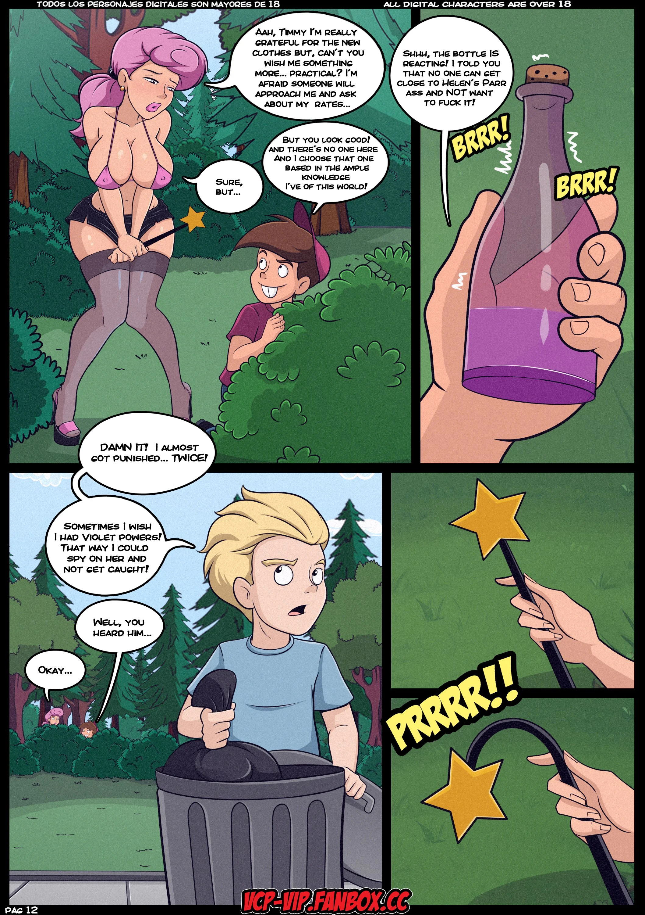 MILF Catcher's (Various) [Croc] 5 . MILF Catcher's - Chapter 5 (The Fairly OddParents , The Incredibles) [Croc] – page 13