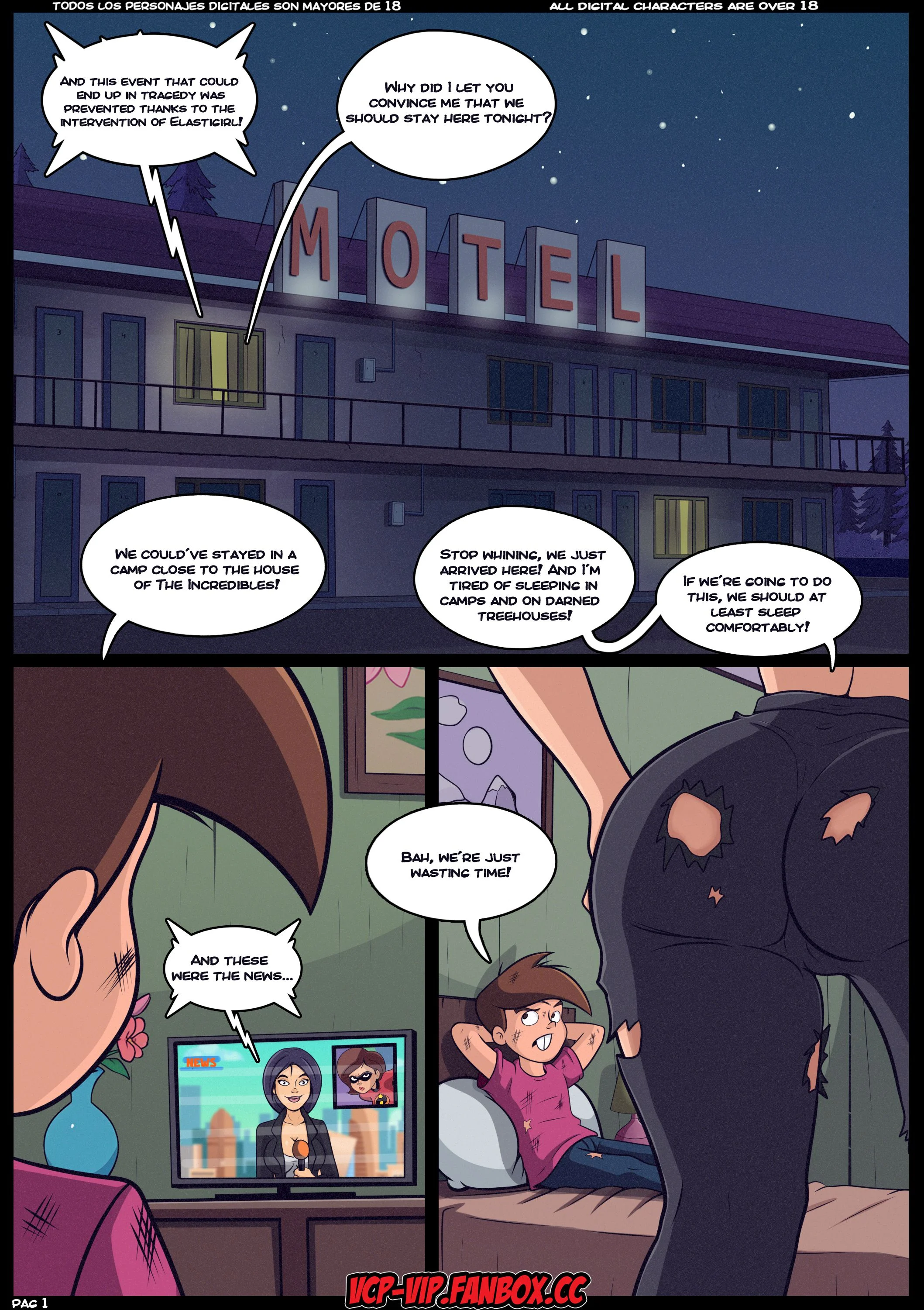 MILF Catcher's (Various) [Croc] 5 . MILF Catcher's - Chapter 5 (The Fairly OddParents , The Incredibles) [Croc] – page 2