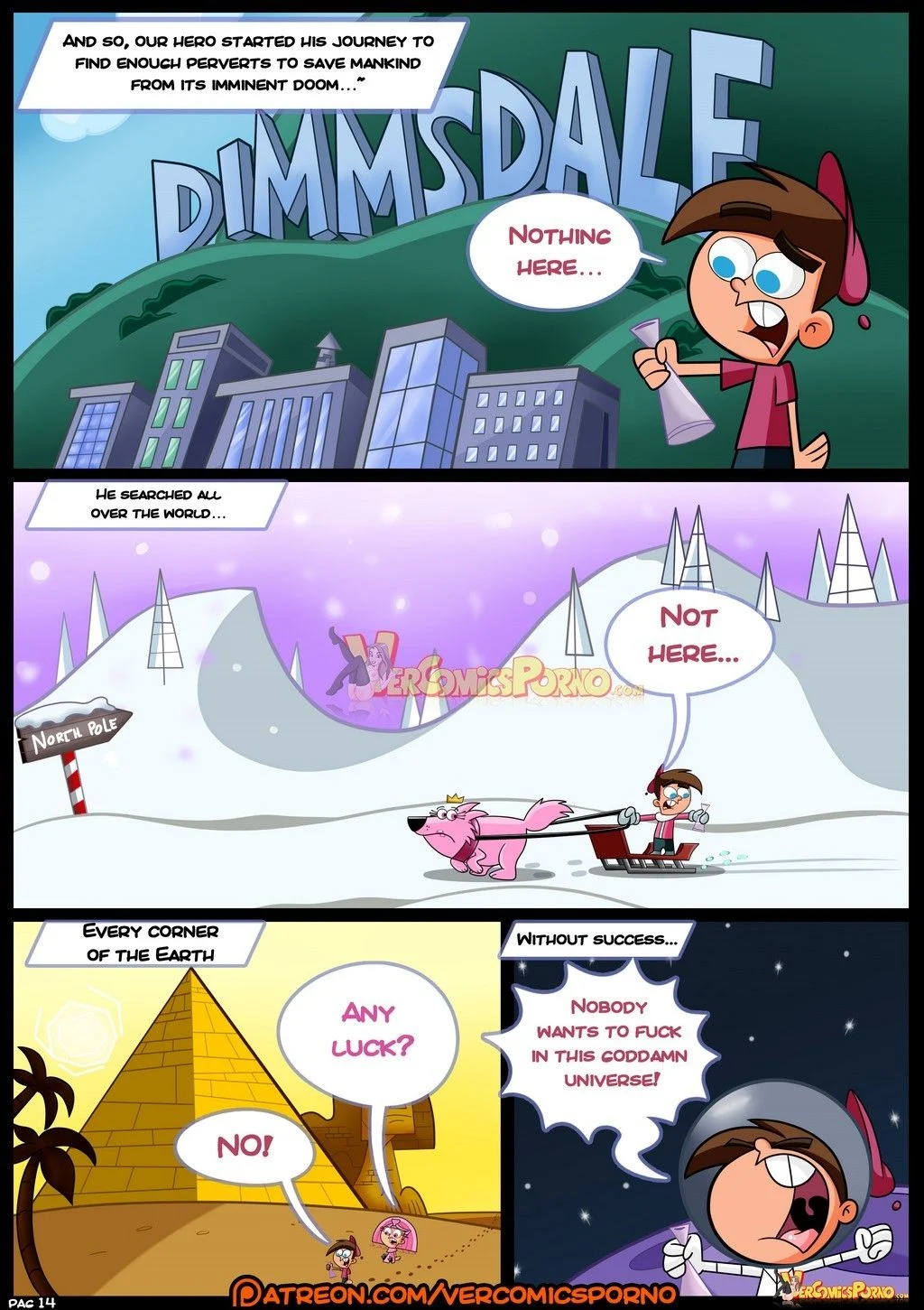 MILF Catcher's (Various) [Croc] 1 . MILF Catcher's  - Chapter 1 (The Fairly OddParents , Dexter's Laboratory , The Simpsons) [Croc] – page 15