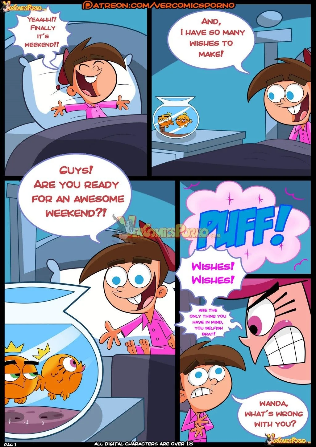 MILF Catcher's (Various) [Croc] 1 . MILF Catcher's  - Chapter 1 (The Fairly OddParents , Dexter's Laboratory , The Simpsons) [Croc] – page 2