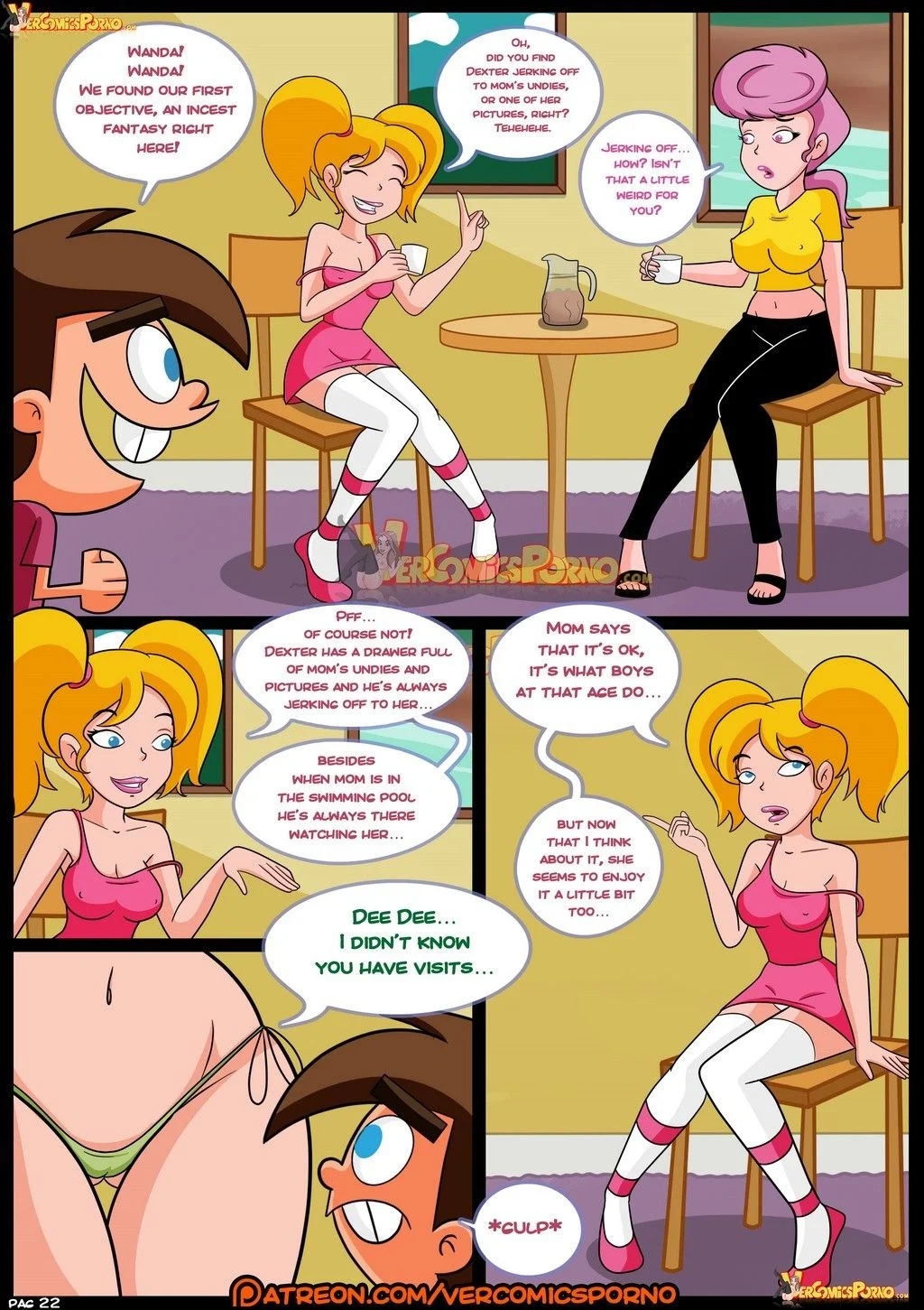 MILF Catcher's (Various) [Croc] 1 . MILF Catcher's  - Chapter 1 (The Fairly OddParents , Dexter's Laboratory , The Simpsons) [Croc] – page 23