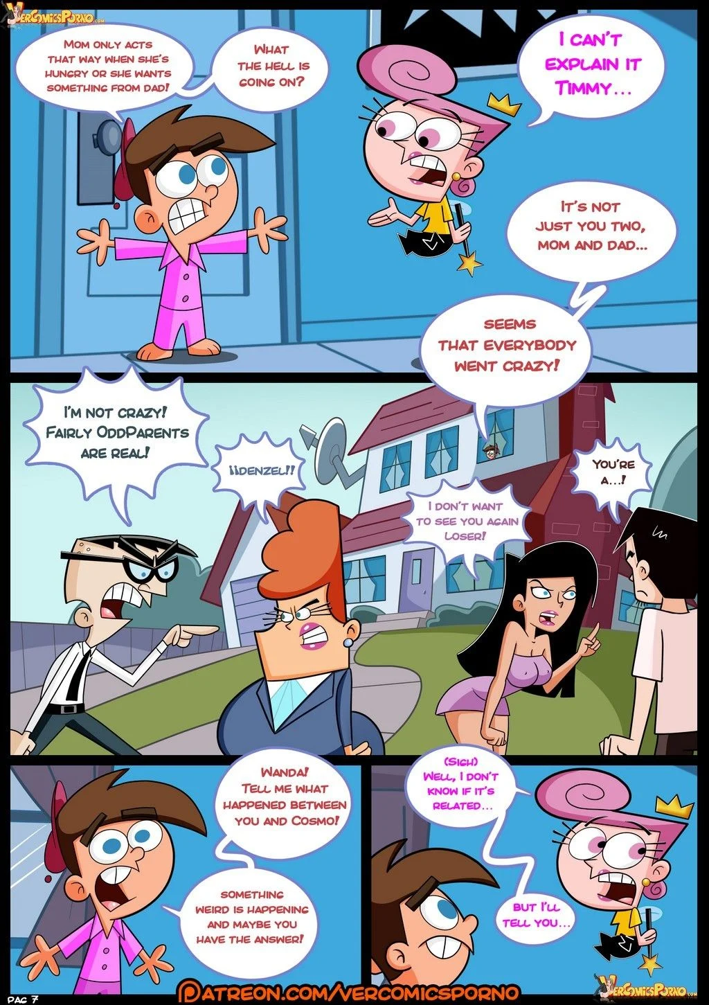 MILF Catcher's (Various) [Croc] 1 . MILF Catcher's  - Chapter 1 (The Fairly OddParents , Dexter's Laboratory , The Simpsons) [Croc] – page 8