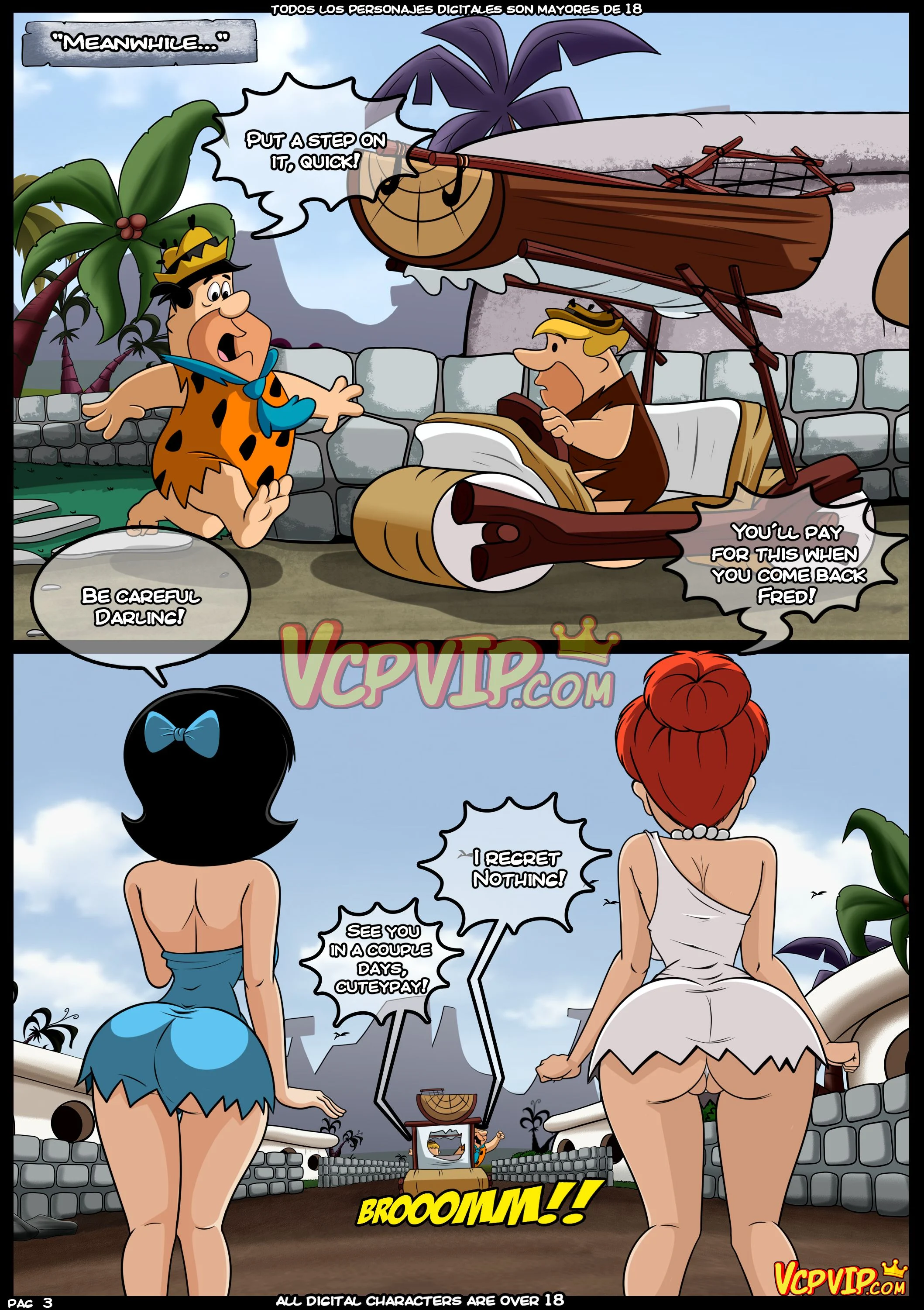 MILF Catcher's (Various) [Croc] 3 . MILF Catcher's - Chapter 3 (The Flintstones) [Croc] – page 4