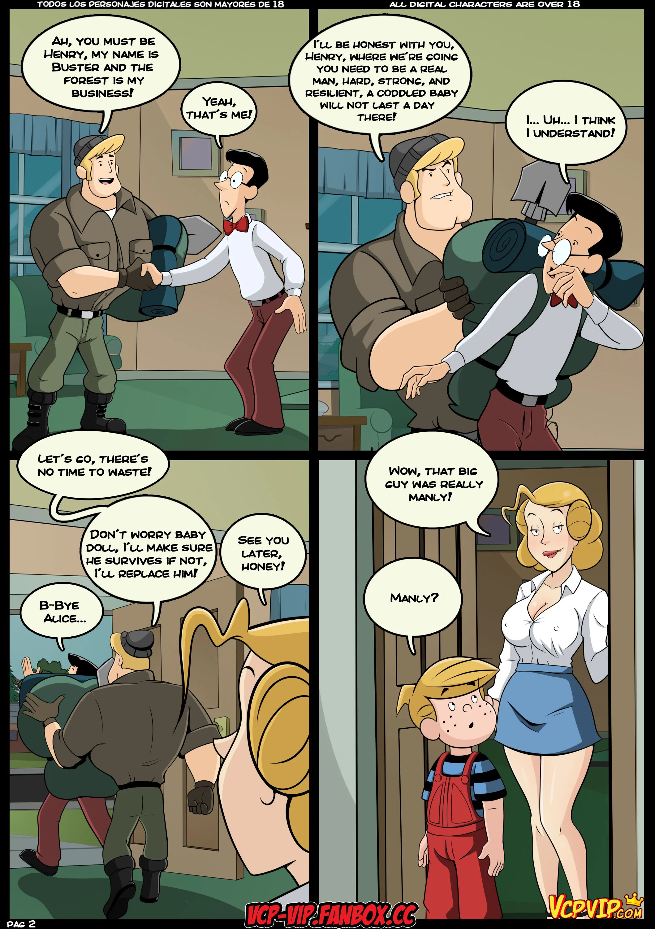 MILF Catcher's (Various) [Croc] 4 . MILF Catcher's - Chapter 4 (Dennis the Menace) [Croc] – page 3