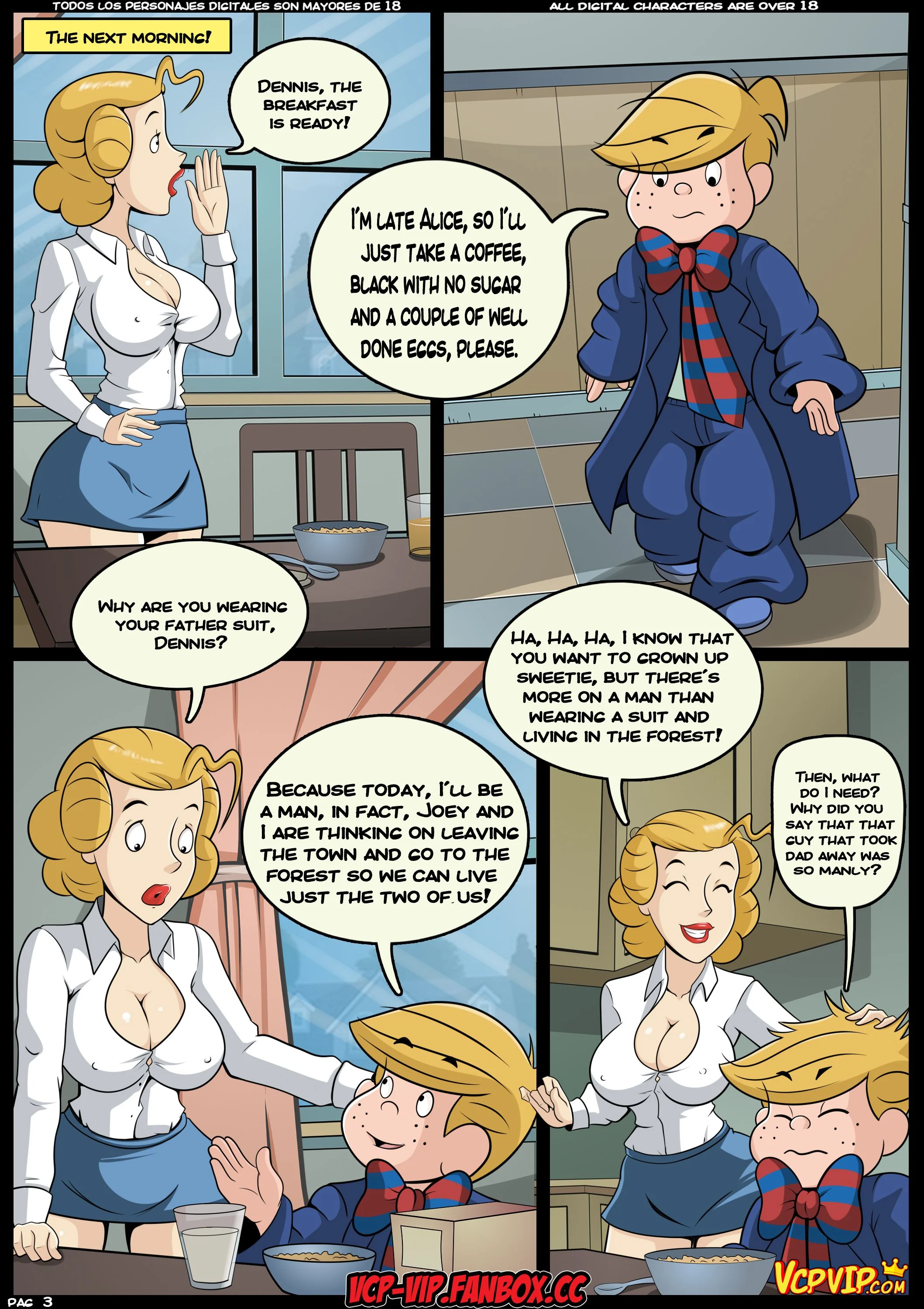 MILF Catcher's (Various) [Croc] 4 . MILF Catcher's - Chapter 4 (Dennis the Menace) [Croc] – page 4