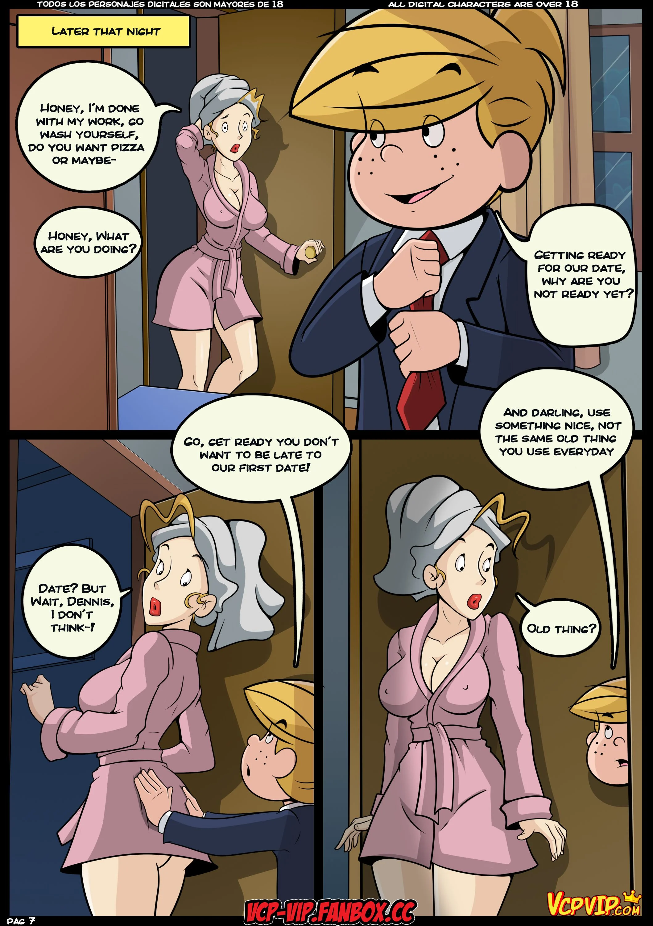 MILF Catcher's (Various) [Croc] 4 . MILF Catcher's - Chapter 4 (Dennis the Menace) [Croc] – page 8