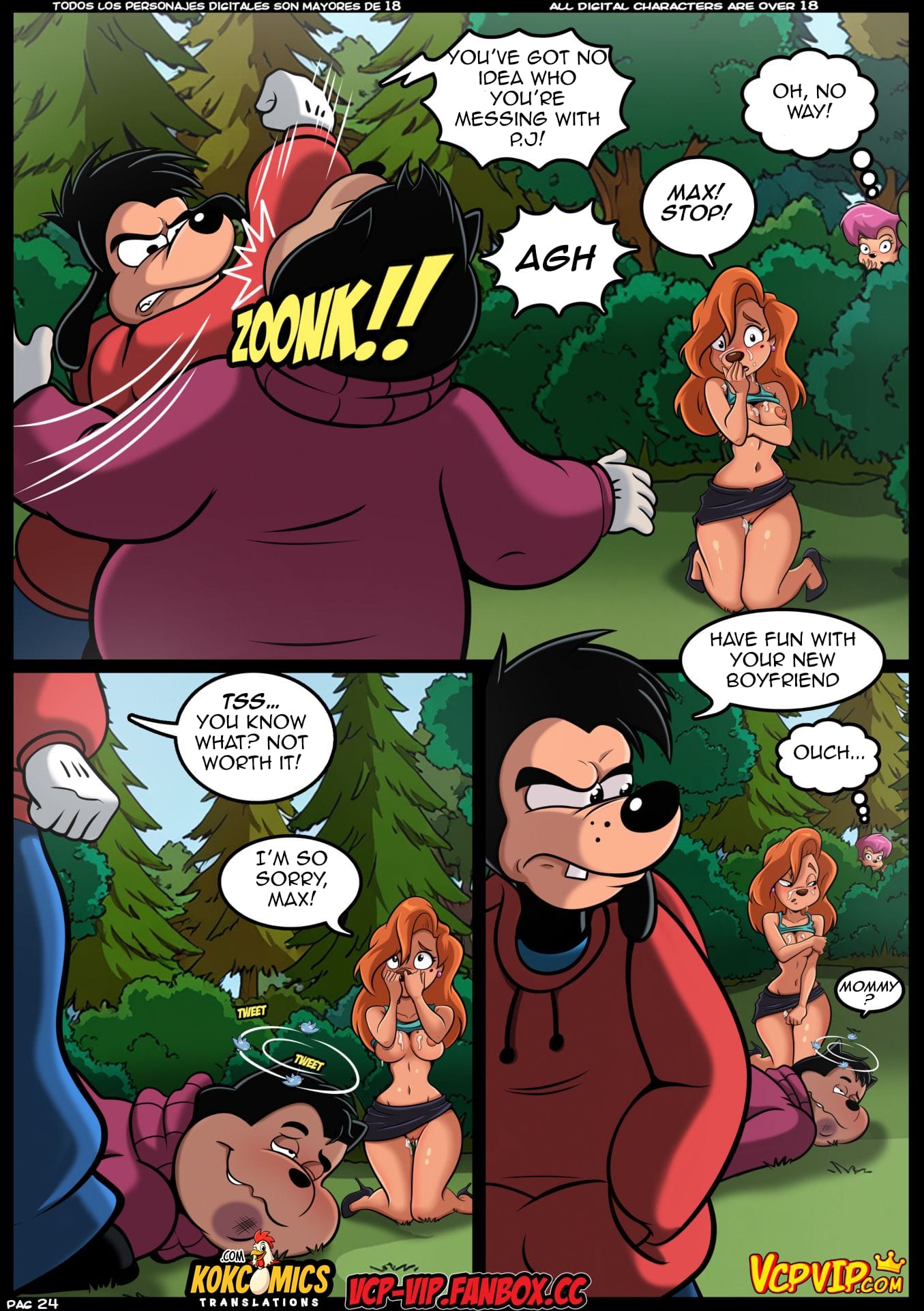 MILF Catcher's (Various) [Croc] 6 . MILF Catcher's - Chapter 6 (Goof Troop) [Croc] – page 25