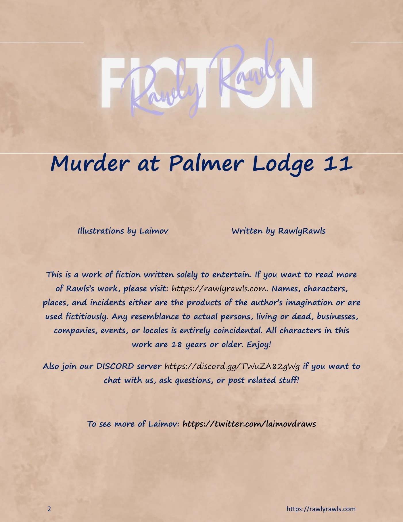 Murder At Palmer Lodge [Laimov , RawlyRawls] 11 . Murder At Palmer Lodge - Chapter 11 [Laimov , RawlyRawls] – page 2
