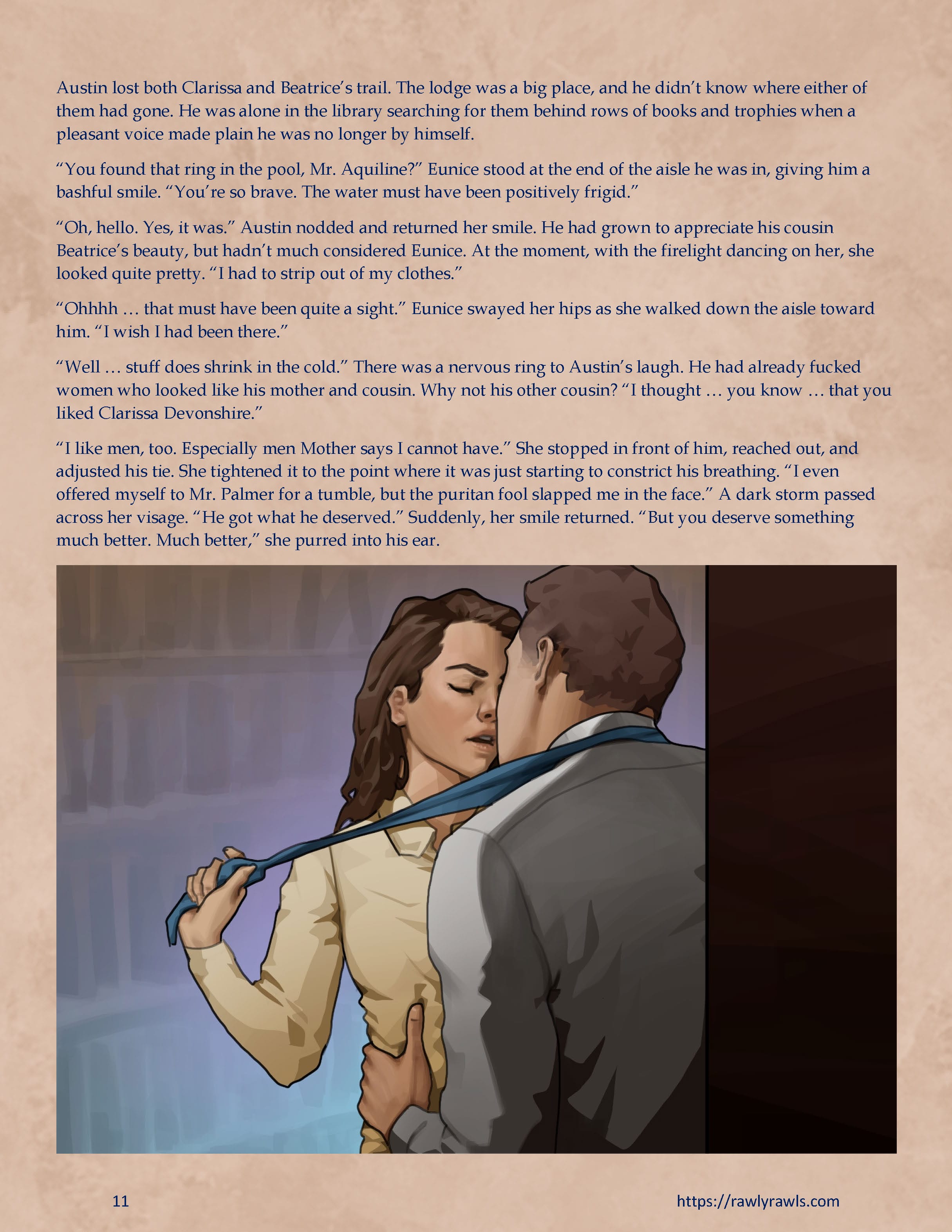 Murder At Palmer Lodge [Laimov , RawlyRawls] 14 . Murder At Palmer Lodge - Chapter 14 [Laimov , RawlyRawls] – page 11