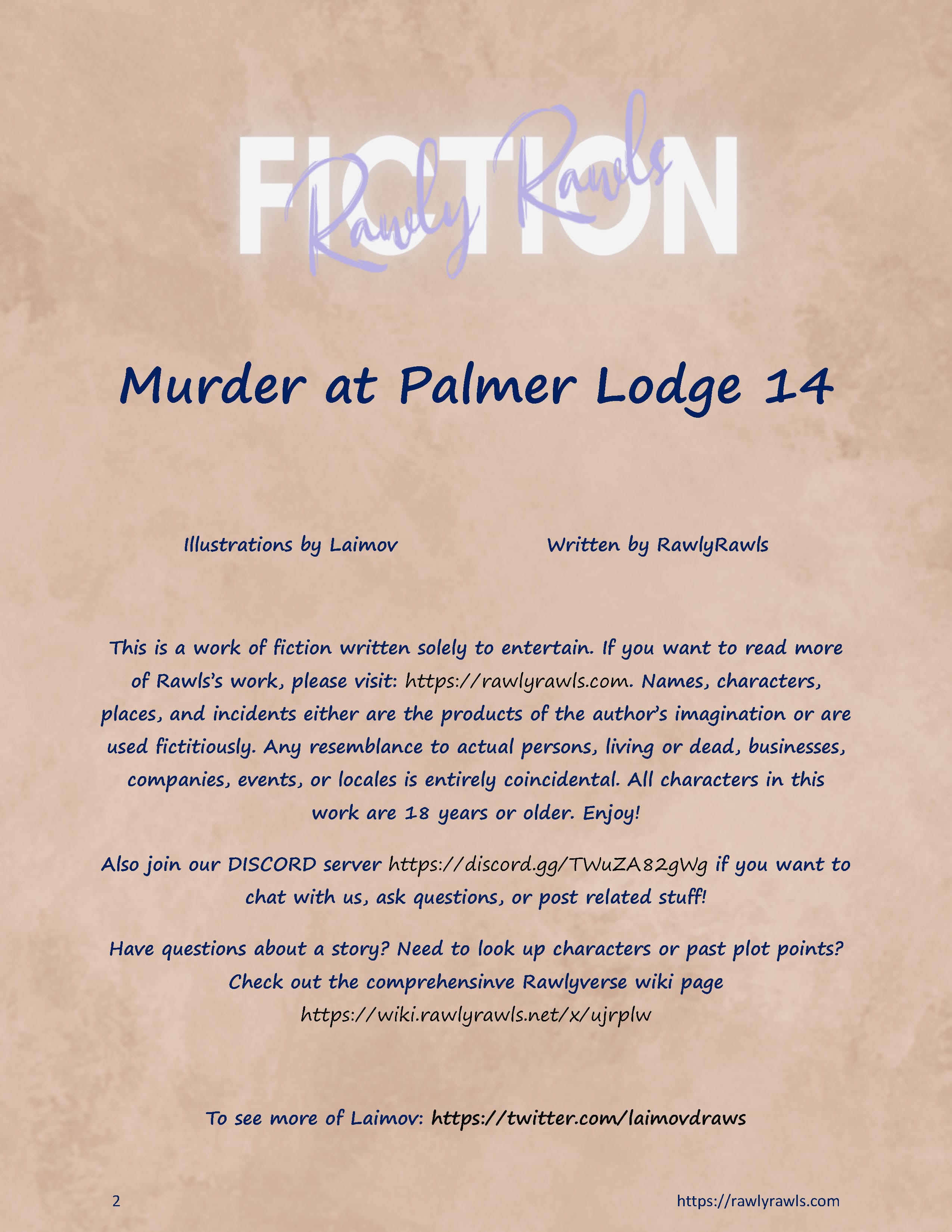 Murder At Palmer Lodge [Laimov , RawlyRawls] 14 . Murder At Palmer Lodge - Chapter 14 [Laimov , RawlyRawls] – page 2