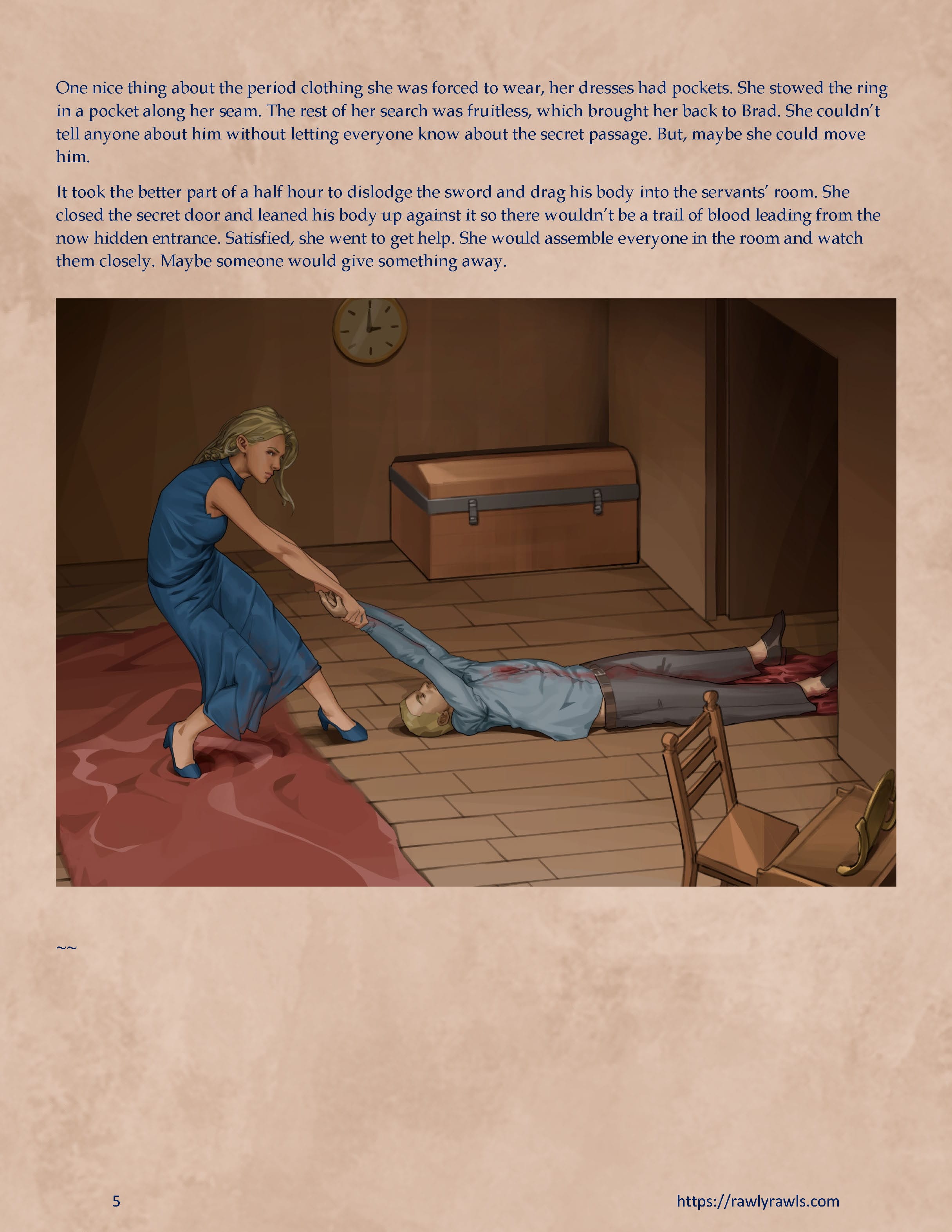 Murder At Palmer Lodge [Laimov , RawlyRawls] 14 . Murder At Palmer Lodge - Chapter 14 [Laimov , RawlyRawls] – page 5