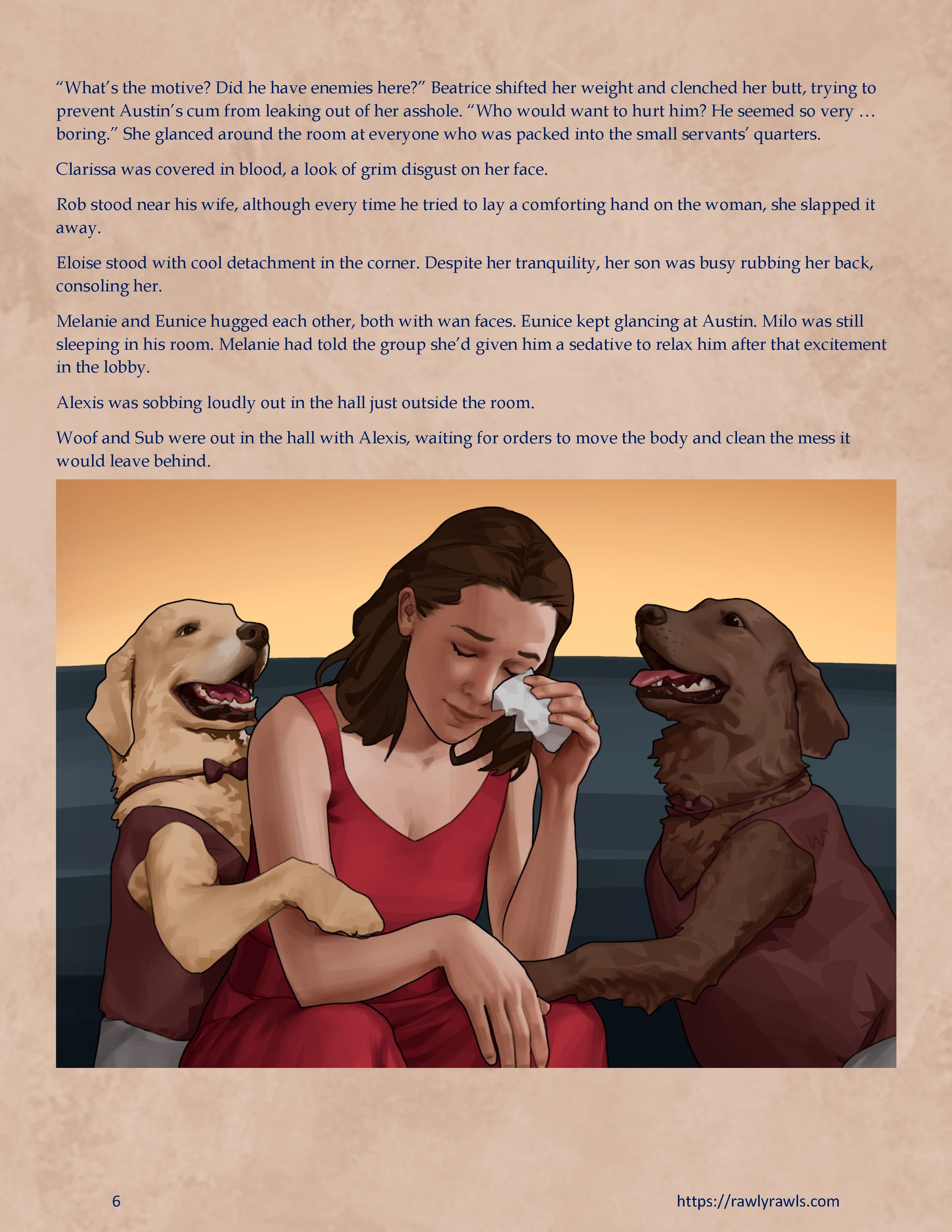 Murder At Palmer Lodge [Laimov , RawlyRawls] 14 . Murder At Palmer Lodge - Chapter 14 [Laimov , RawlyRawls] – page 6