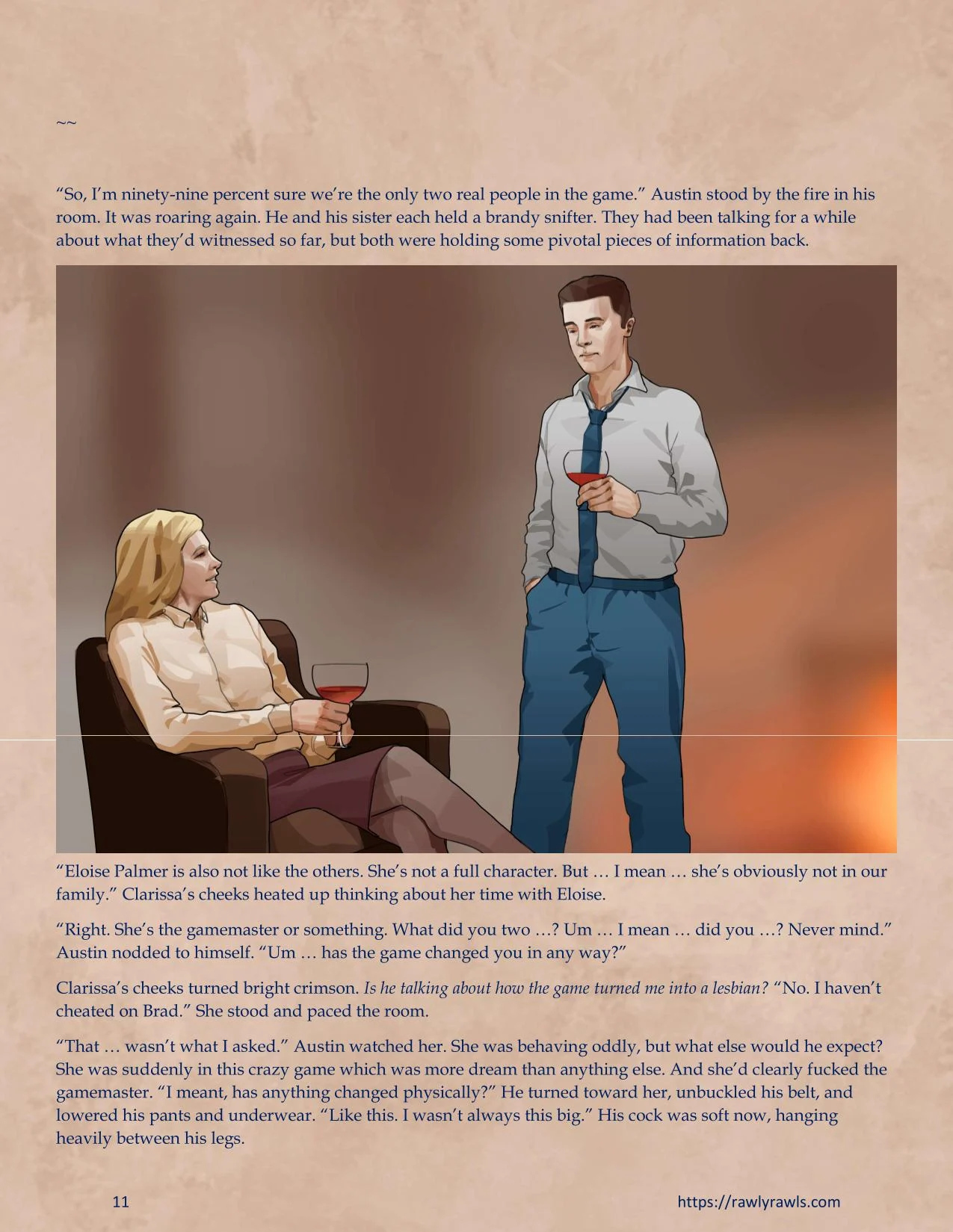 Murder At Palmer Lodge [Laimov , RawlyRawls] 9 . Murder At Palmer Lodge - Chapter 9 [Laimov , RawlyRawls] – page 11