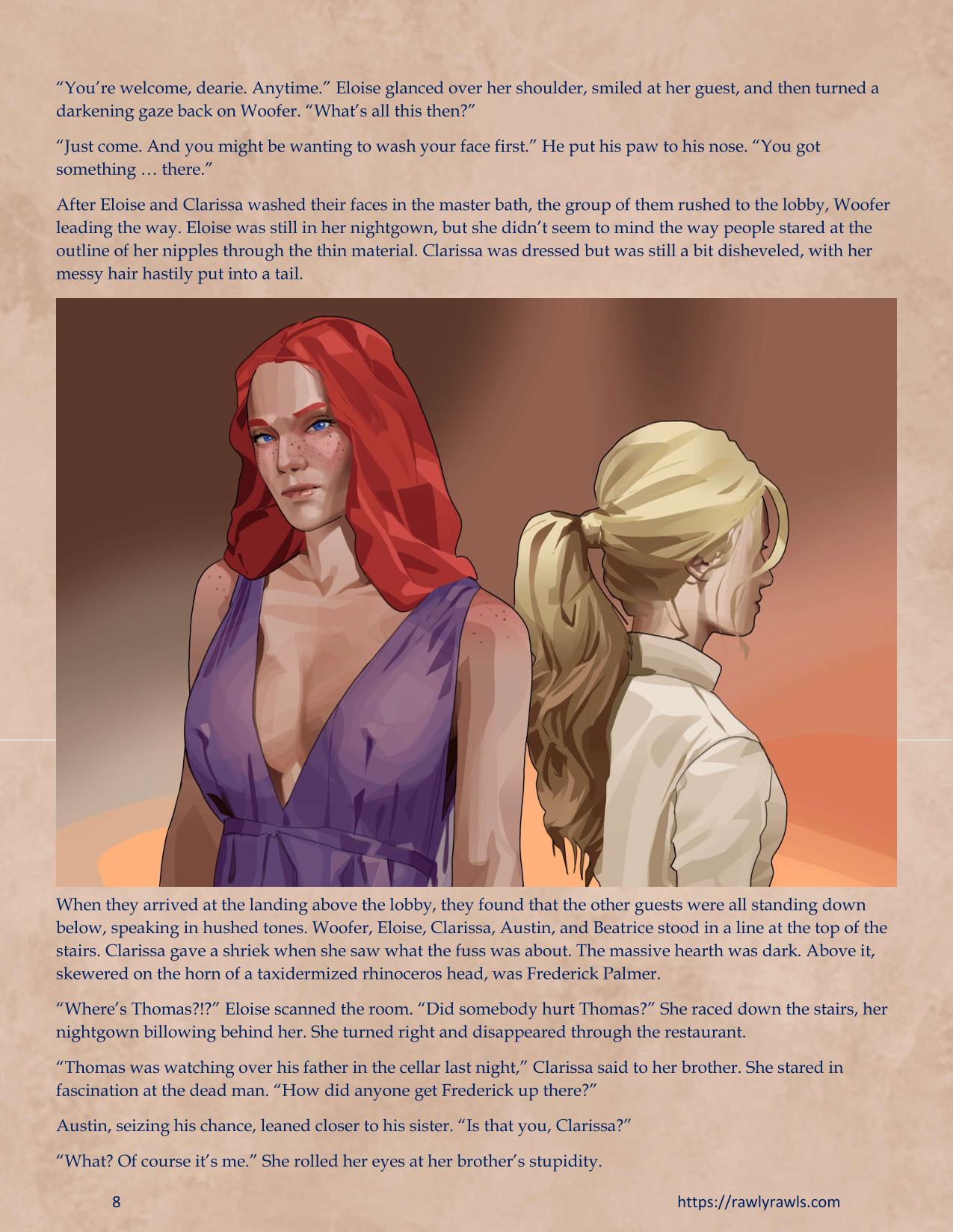 Murder At Palmer Lodge [Laimov , RawlyRawls] 9 . Murder At Palmer Lodge - Chapter 9 [Laimov , RawlyRawls] – page 8