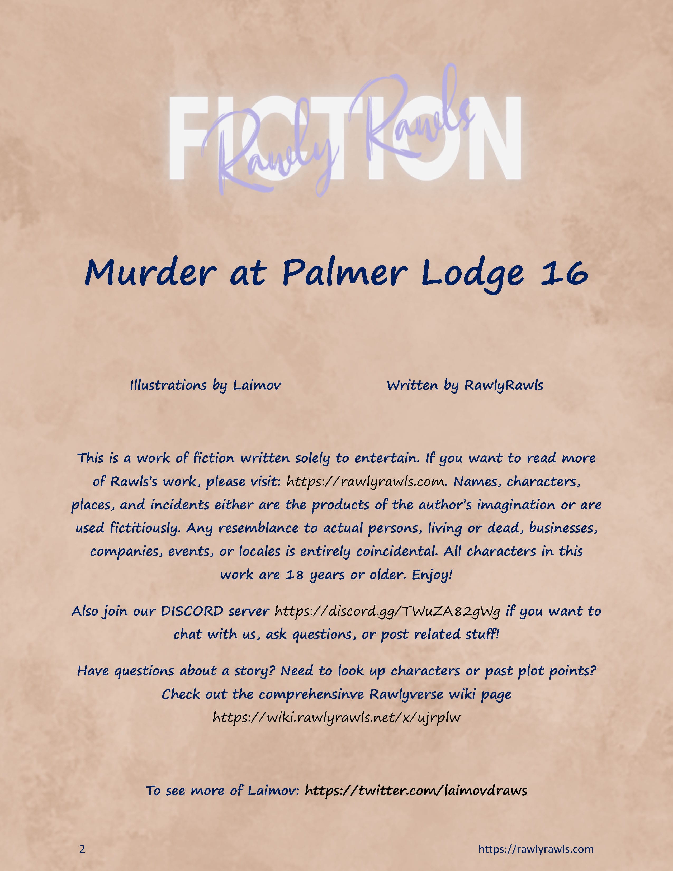 Murder At Palmer Lodge [Laimov , RawlyRawls] 16 . Murder At Palmer Lodge - Chapter 16 [Laimov , RawlyRawls] – page 2
