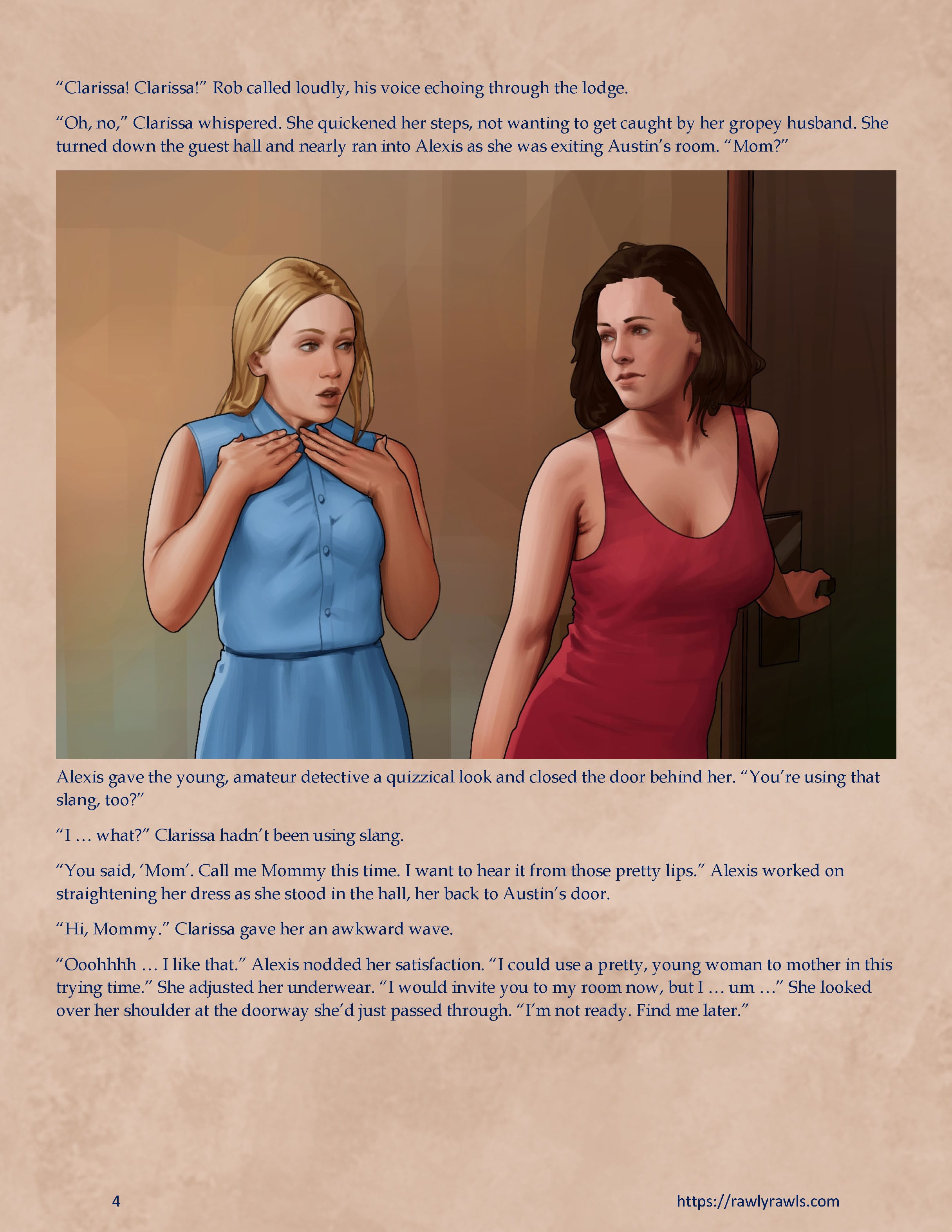 Murder At Palmer Lodge [Laimov , RawlyRawls] 16 . Murder At Palmer Lodge - Chapter 16 [Laimov , RawlyRawls] – page 4