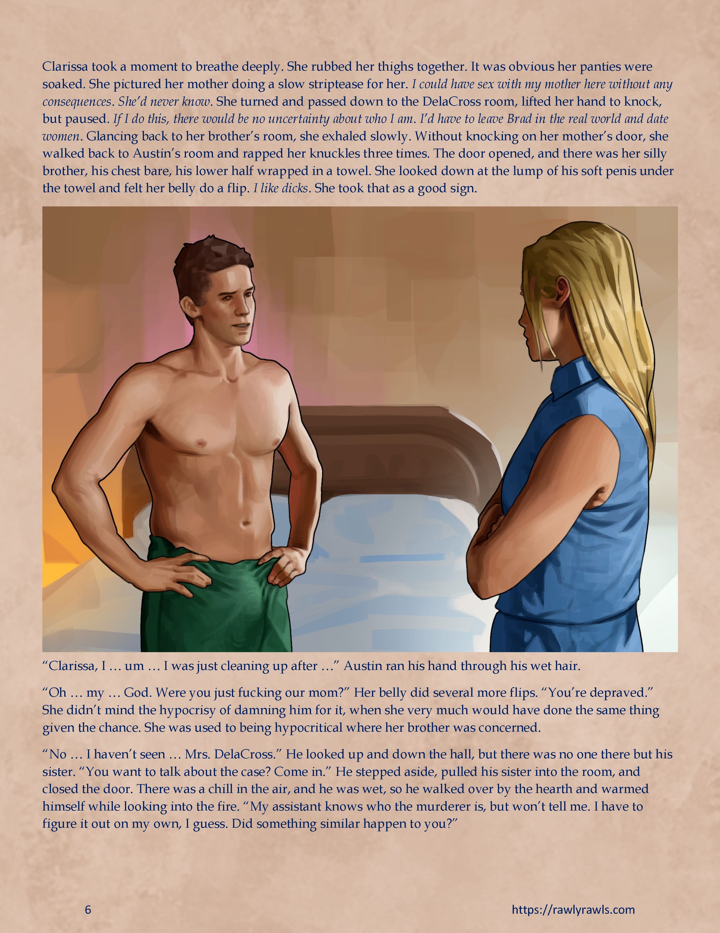 Murder At Palmer Lodge [Laimov , RawlyRawls] 16 . Murder At Palmer Lodge - Chapter 16 [Laimov , RawlyRawls] – page 6
