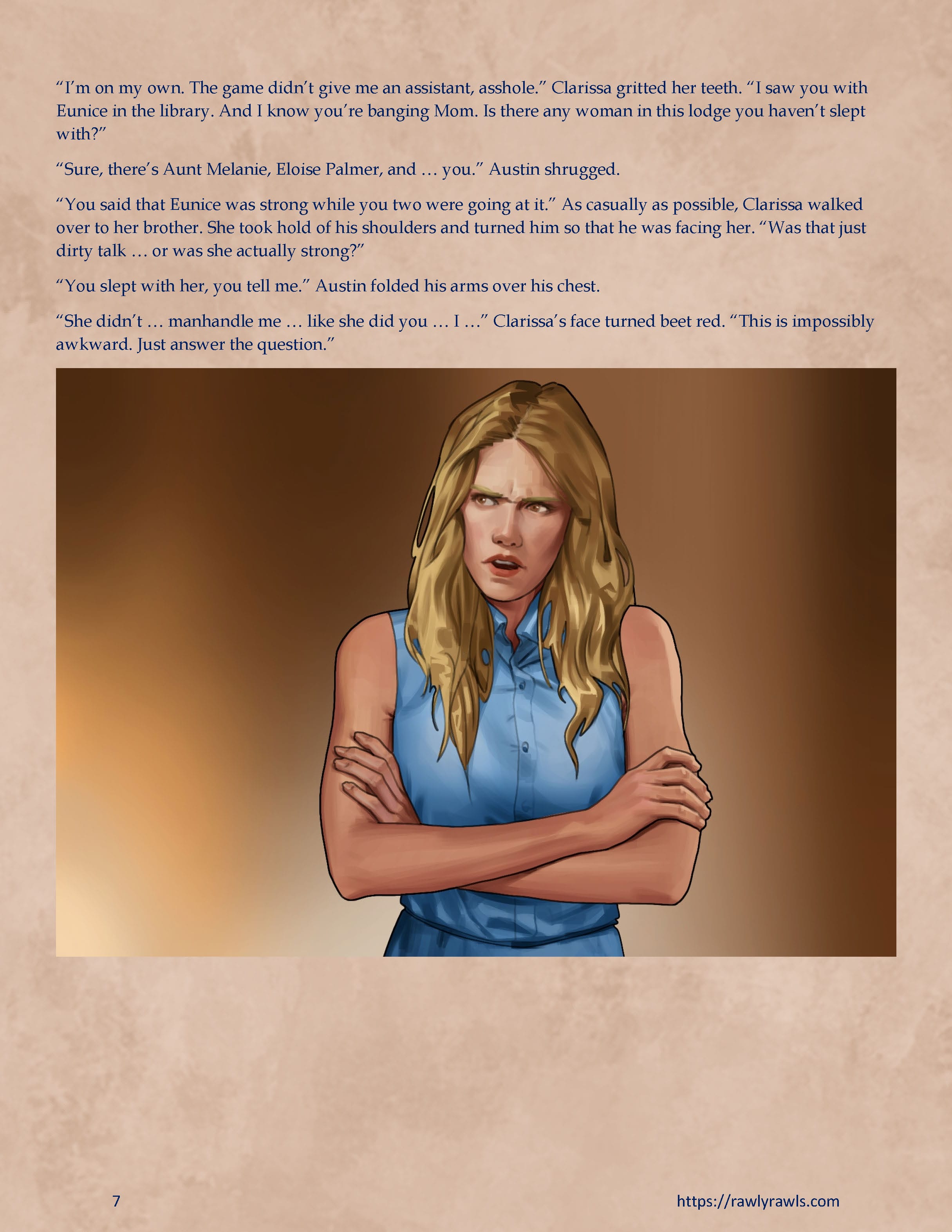 Murder At Palmer Lodge [Laimov , RawlyRawls] 16 . Murder At Palmer Lodge - Chapter 16 [Laimov , RawlyRawls] – page 7