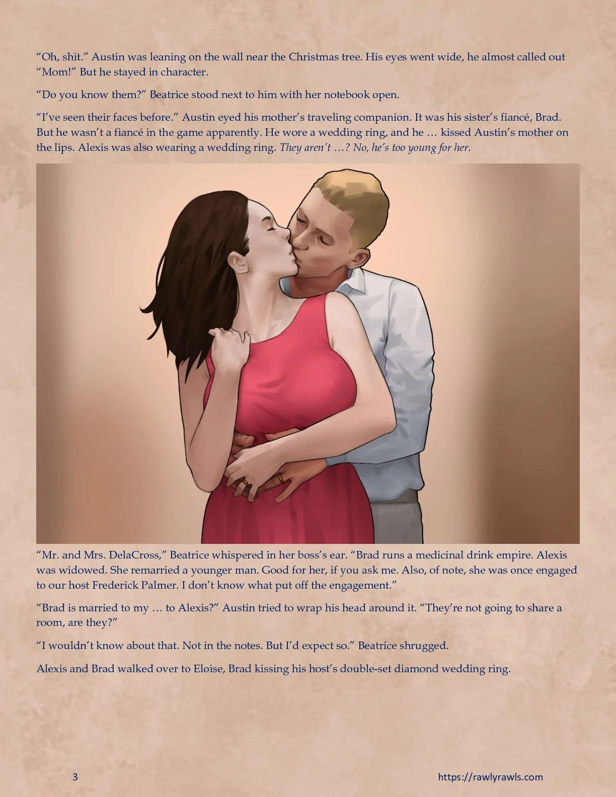 Murder At Palmer Lodge [Laimov , RawlyRawls] 3 . Murder At Palmer Lodge - Chapter 3 [Laimov , RawlyRawls] – page 3