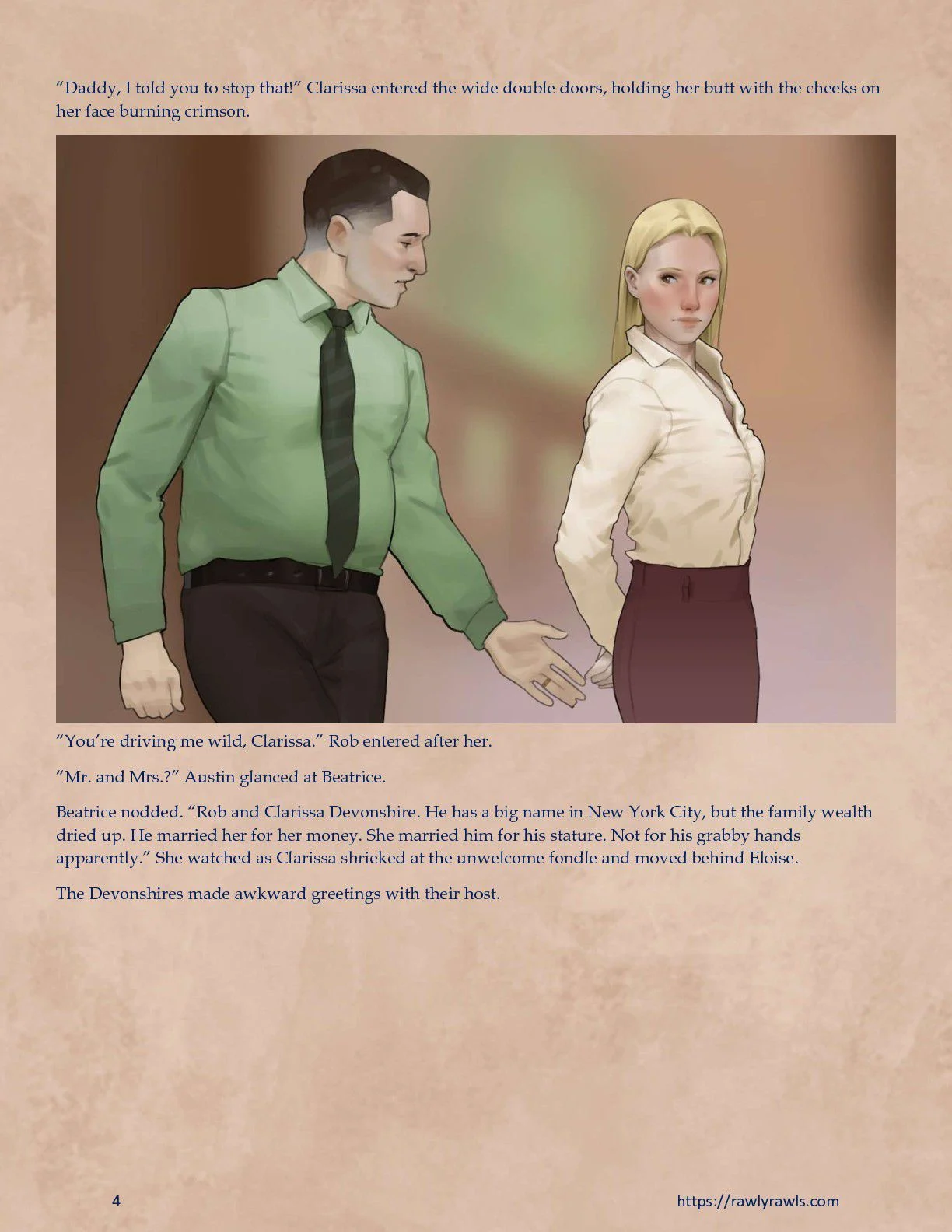 Murder At Palmer Lodge [Laimov , RawlyRawls] 3 . Murder At Palmer Lodge - Chapter 3 [Laimov , RawlyRawls] – page 4