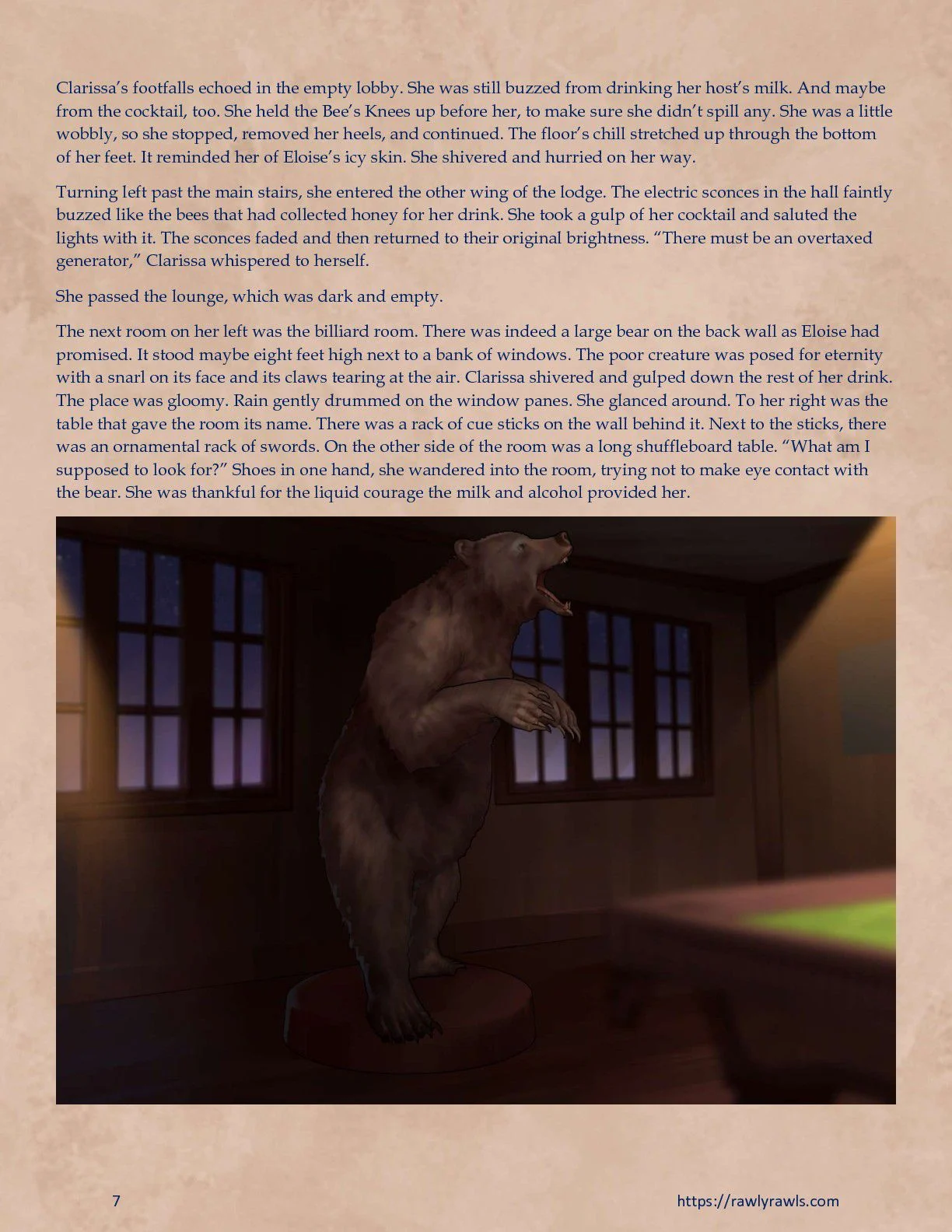 Murder At Palmer Lodge [Laimov , RawlyRawls] 4 . Murder At Palmer Lodge - Chapter 4 [Laimov , RawlyRawls] – page 7