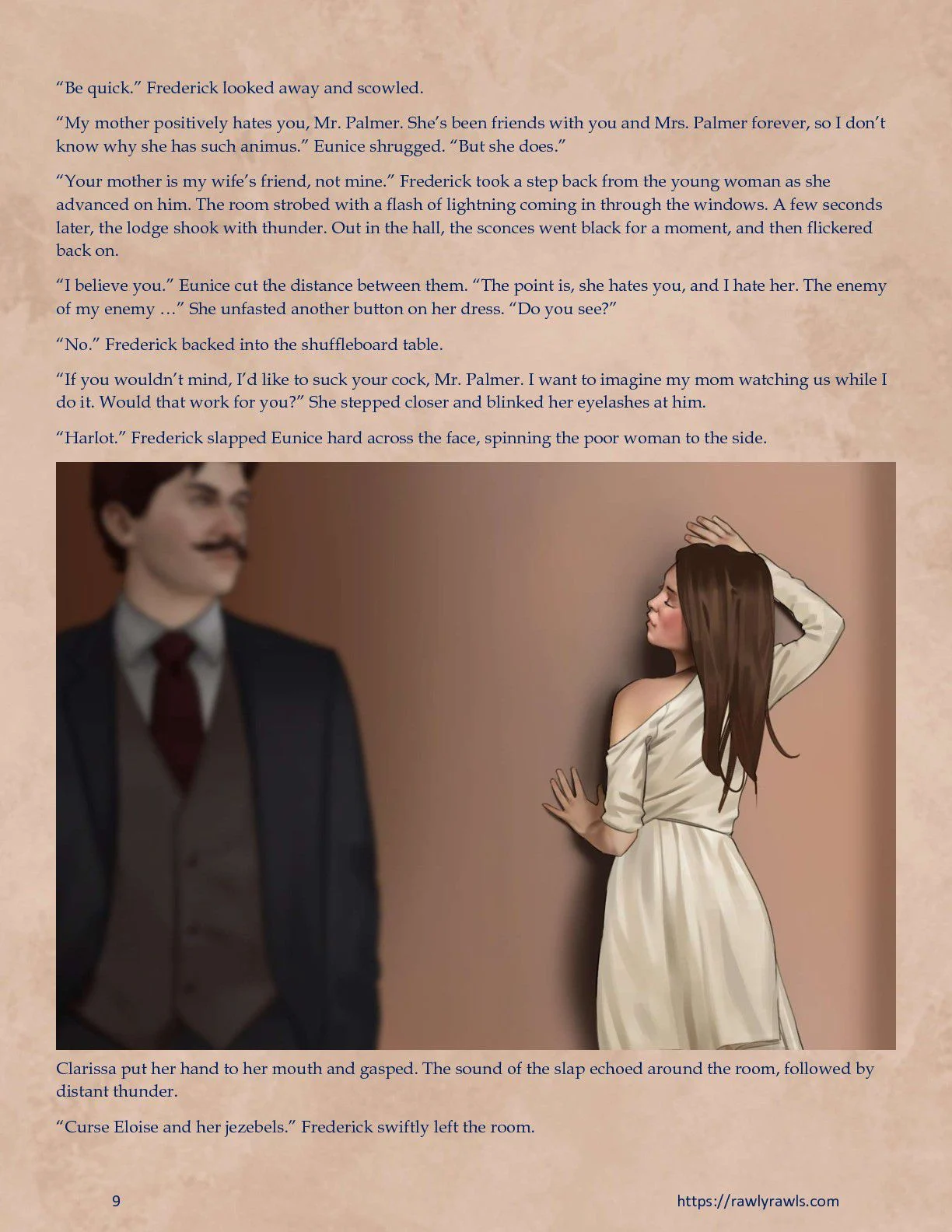 Murder At Palmer Lodge [Laimov , RawlyRawls] 4 . Murder At Palmer Lodge - Chapter 4 [Laimov , RawlyRawls] – page 9