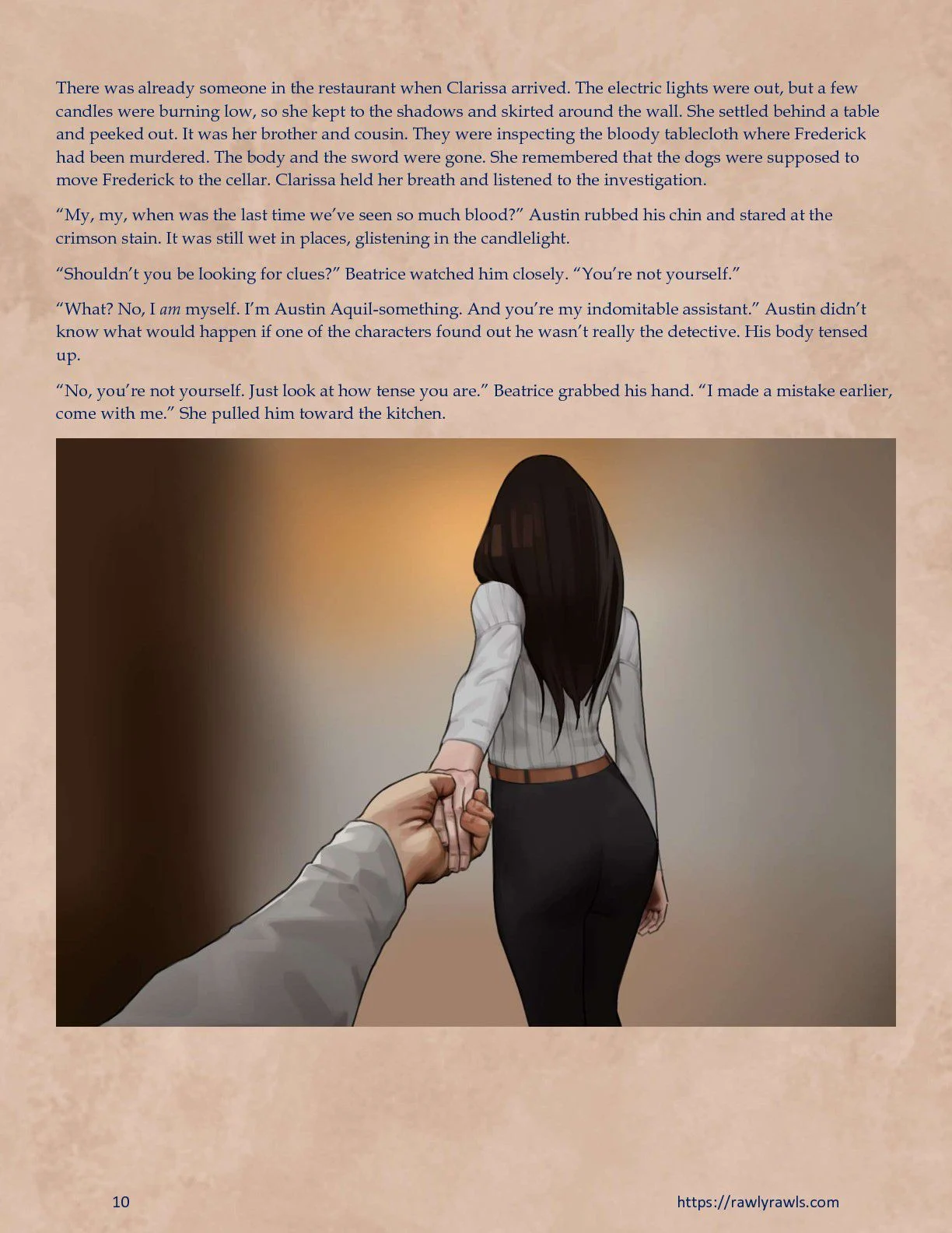 Murder At Palmer Lodge [Laimov , RawlyRawls] 6 . Murder At Palmer Lodge - Chapter 6 [Laimov , RawlyRawls] – page 10