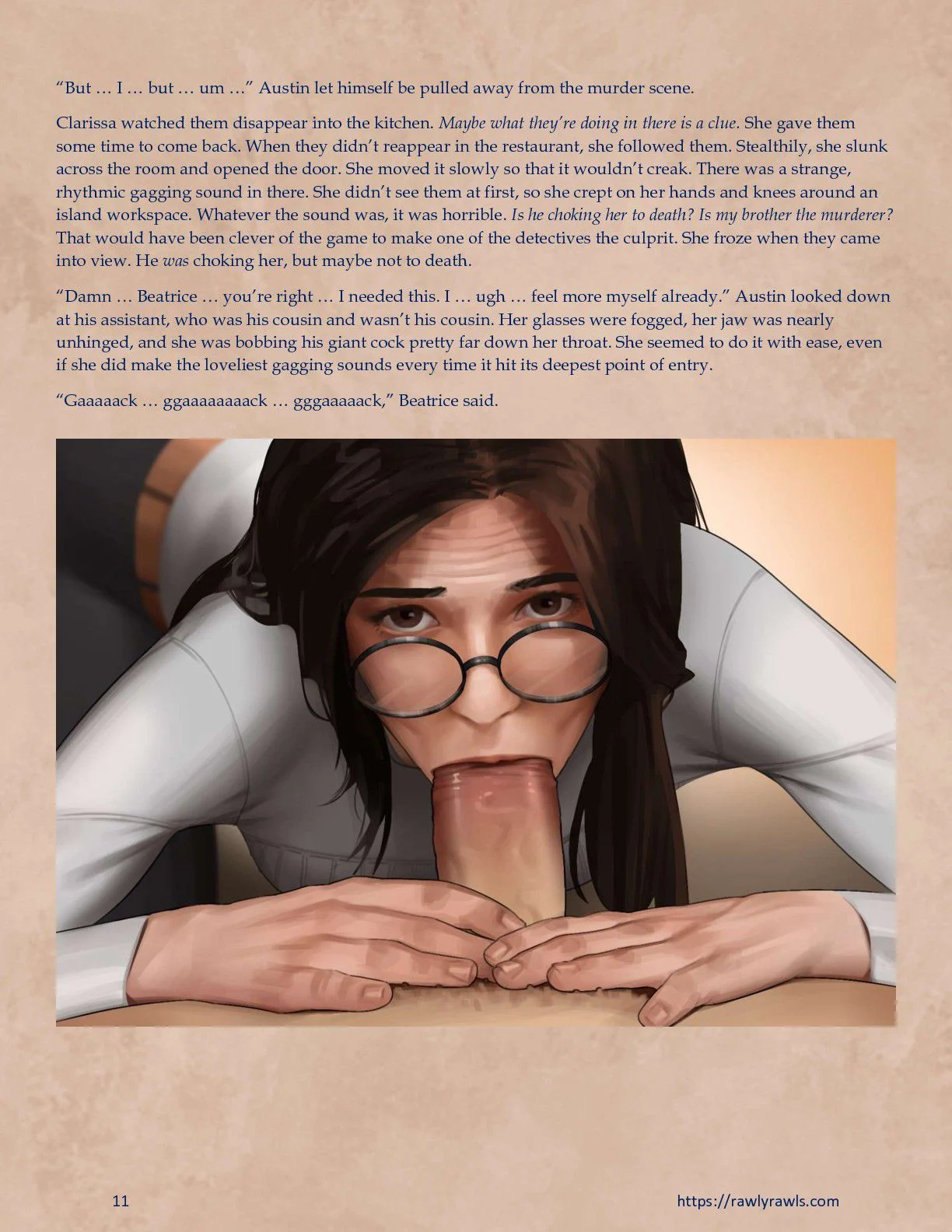 Murder At Palmer Lodge [Laimov , RawlyRawls] 6 . Murder At Palmer Lodge - Chapter 6 [Laimov , RawlyRawls] – page 11